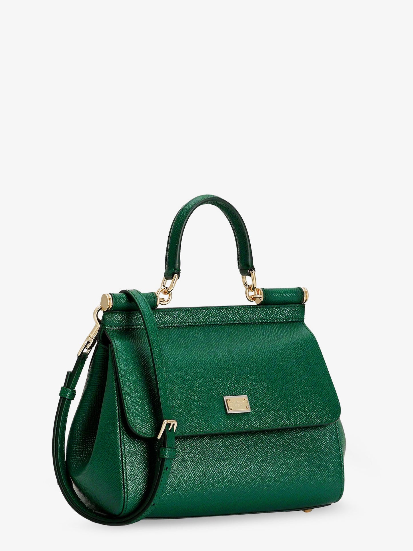 Dolce & Gabbana Women Sicily Leather Crossbody Bag DOLCE & GABBANA