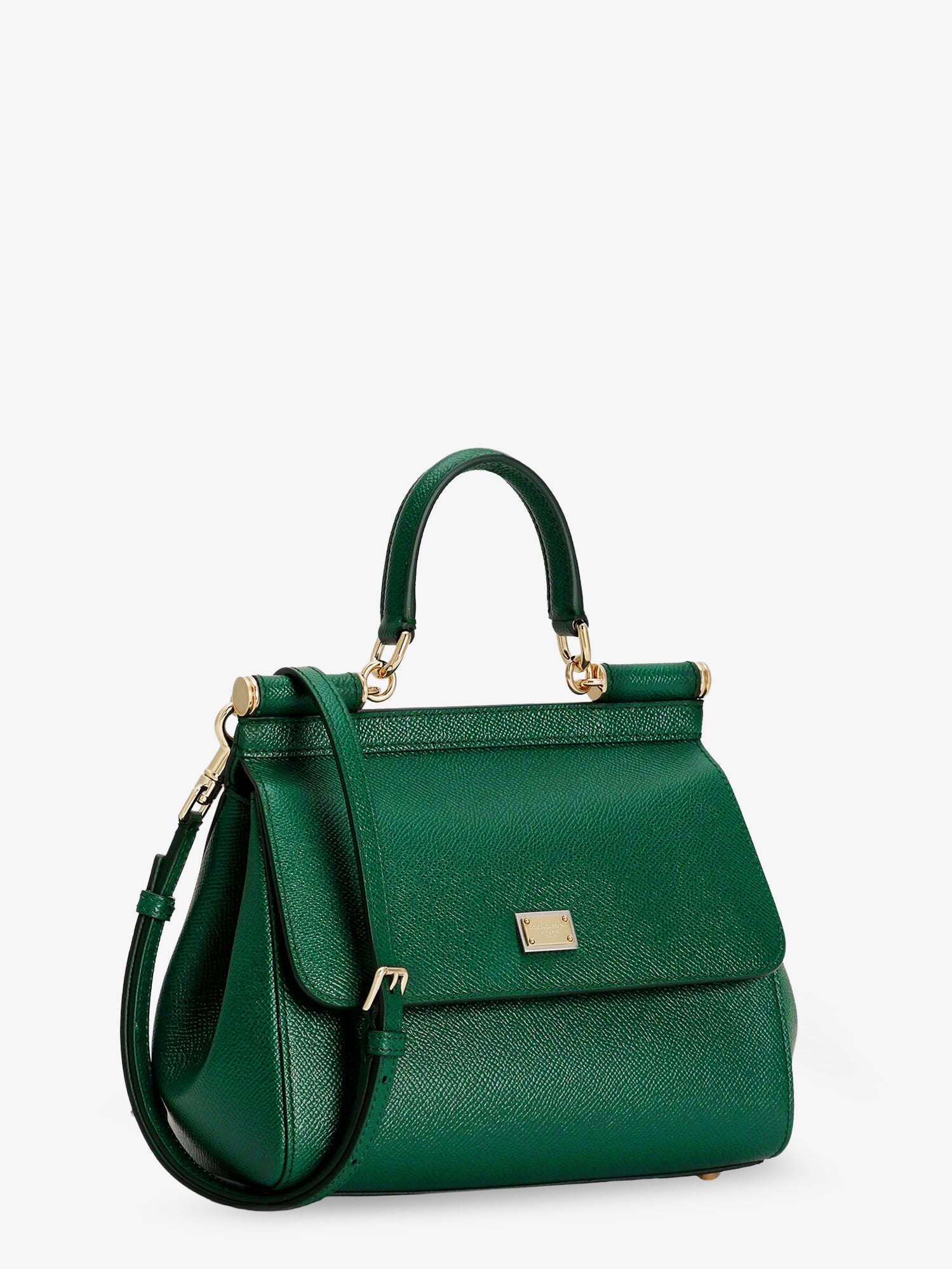 Dolce & Gabbana Women Sicily Leather Crossbody Bag DOLCE & GABBANA