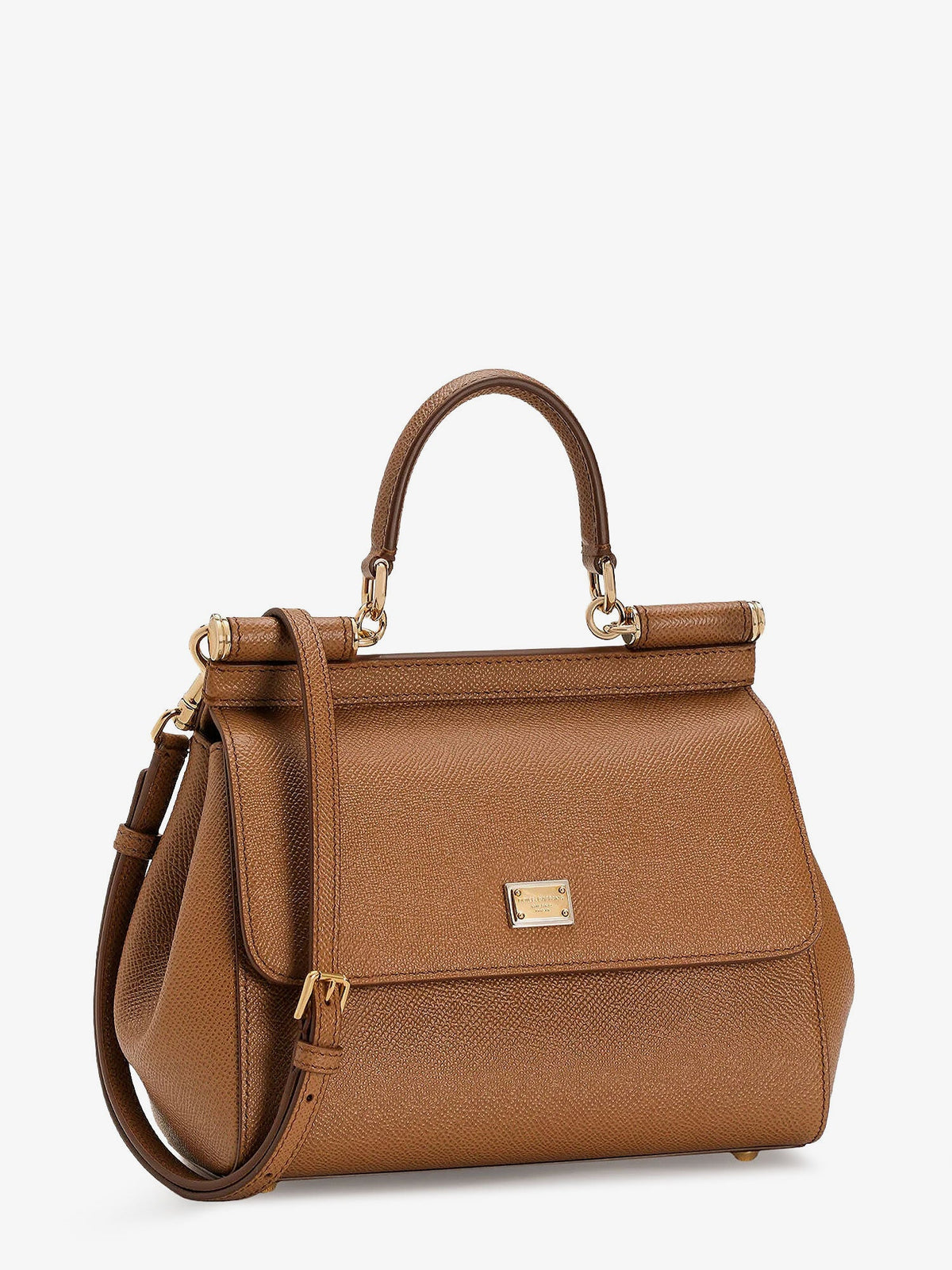 Dolce & Gabbana Women Sicily Medium Leather Shoulder Bag DOLCE & GABBANA