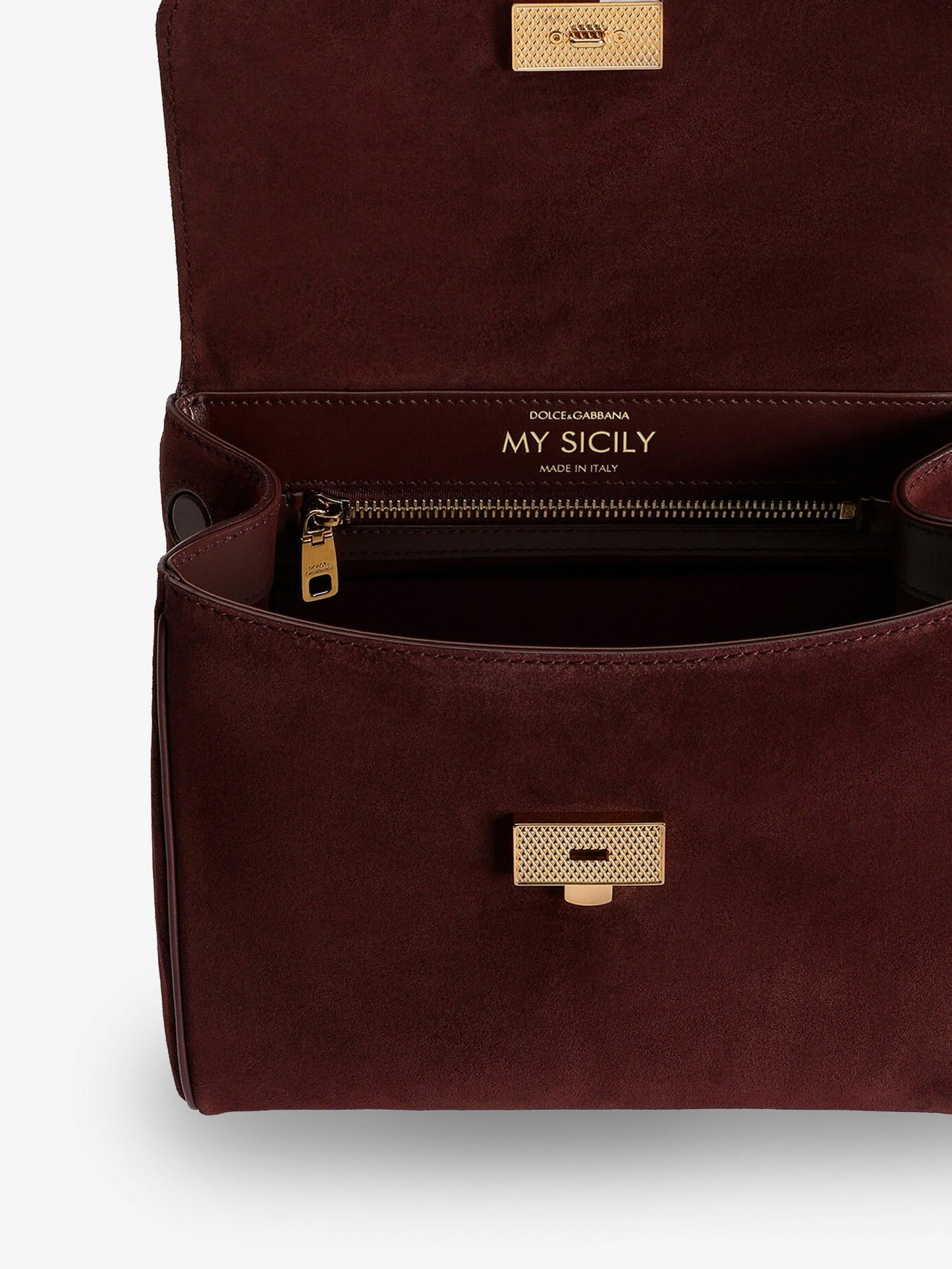 Dolce & Gabbana Women My Sicily Suede Handbag DOLCE & GABBANA