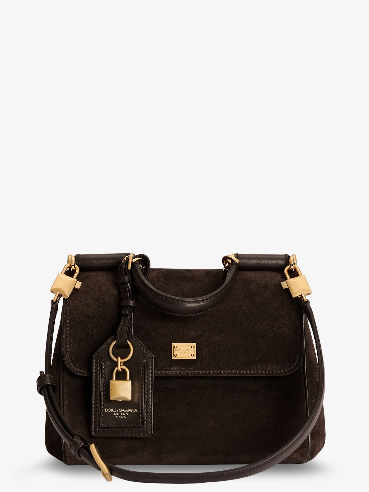 Dolce & Gabbana Women My Sicily Handbag In Suede DOLCE & GABBANA