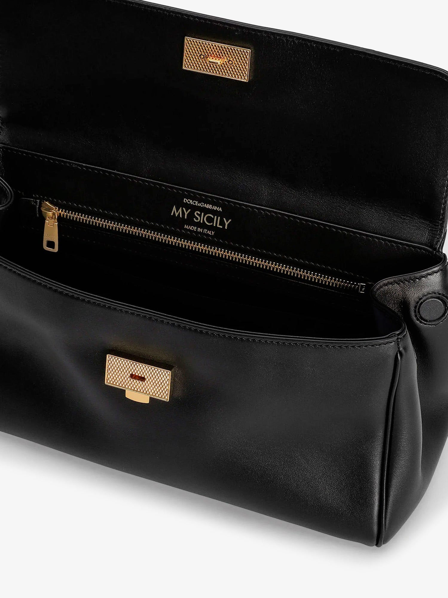 Dolce & Gabbana Women My Sicily Leather Crossbody Bag DOLCE & GABBANA