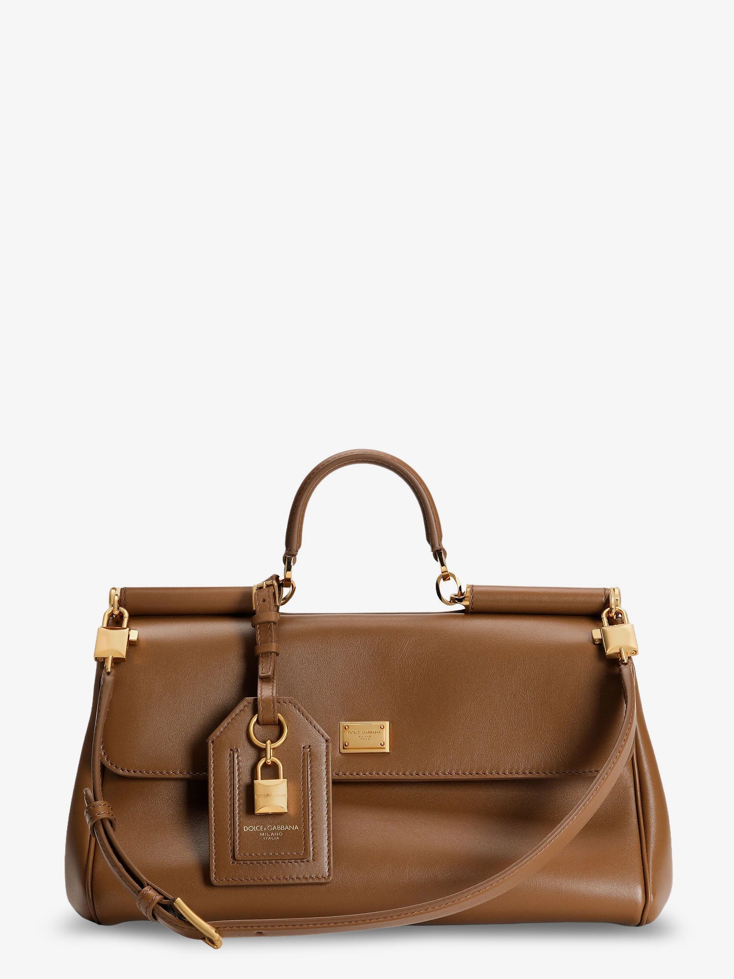 Dolce & Gabbana Women My Sicily Leather Crossbody Bag DOLCE & GABBANA