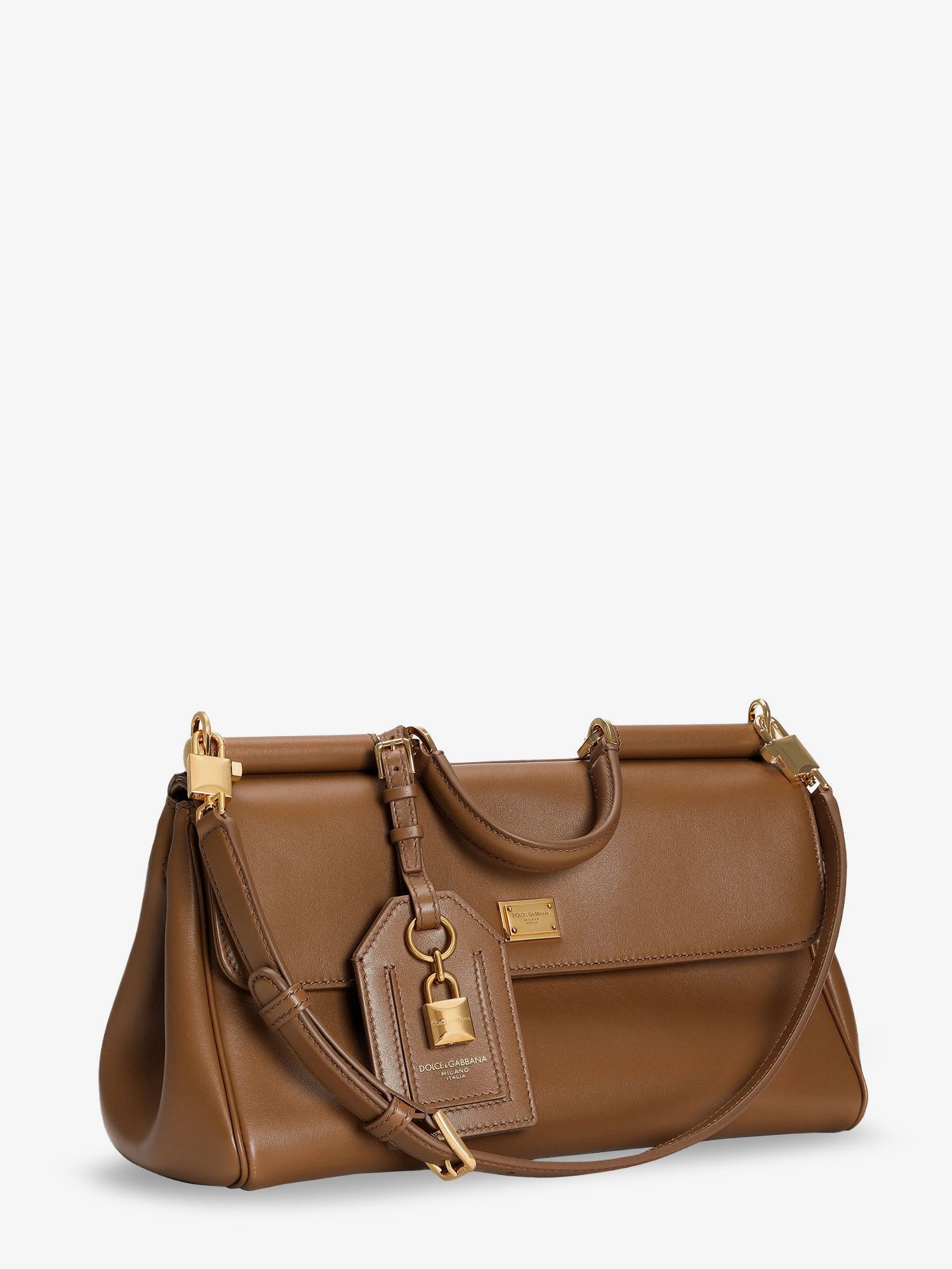 Dolce & Gabbana Women My Sicily Leather Crossbody Bag DOLCE & GABBANA