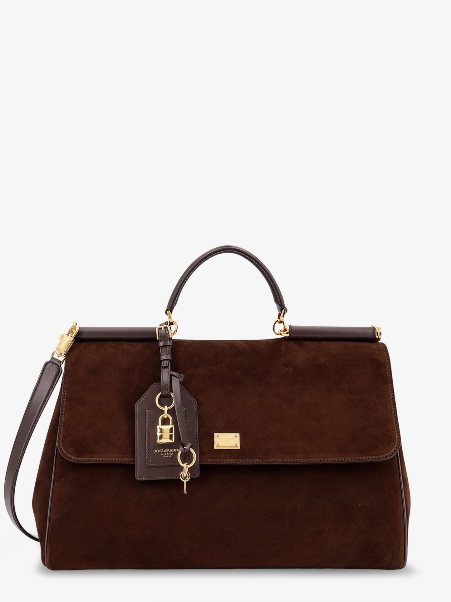 Dolce & Gabbana Women My Sicily Suede Handbag DOLCE & GABBANA