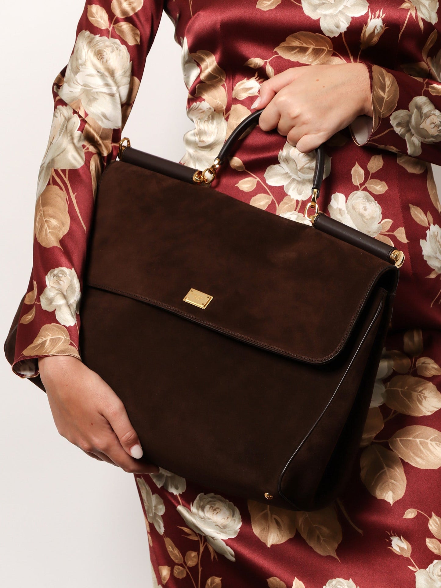 Dolce & Gabbana Women My Sicily Suede Handbag DOLCE & GABBANA
