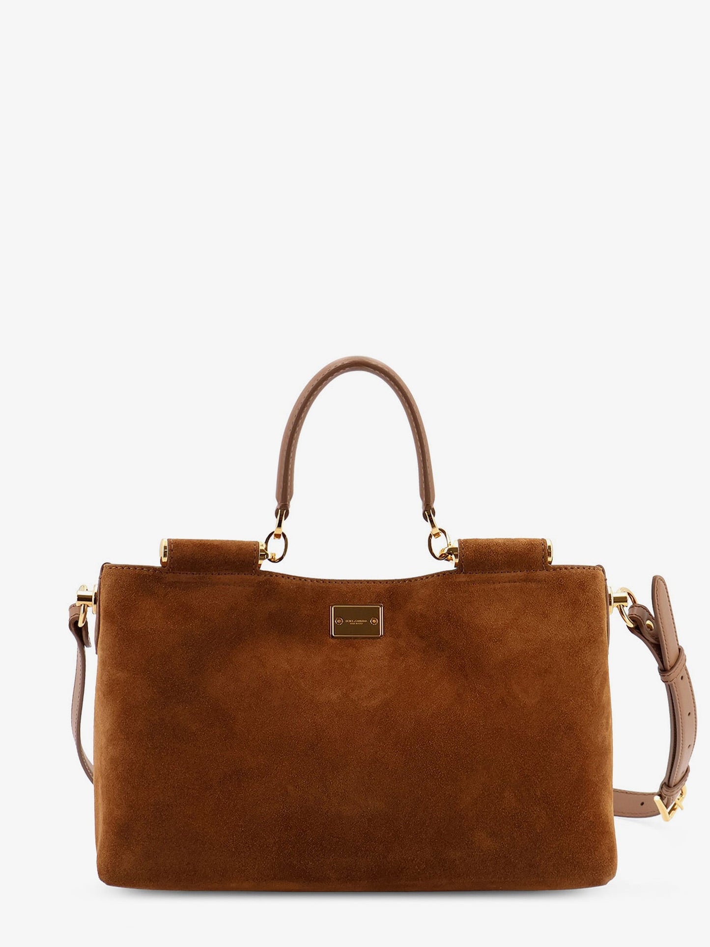 Dolce & Gabbana Women Vittoria Suede Crossbody Bag DOLCE & GABBANA