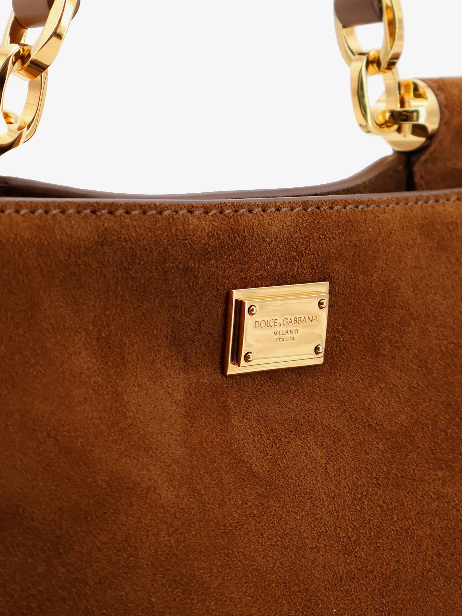 Dolce & Gabbana Women Vittoria Suede Crossbody Bag DOLCE & GABBANA
