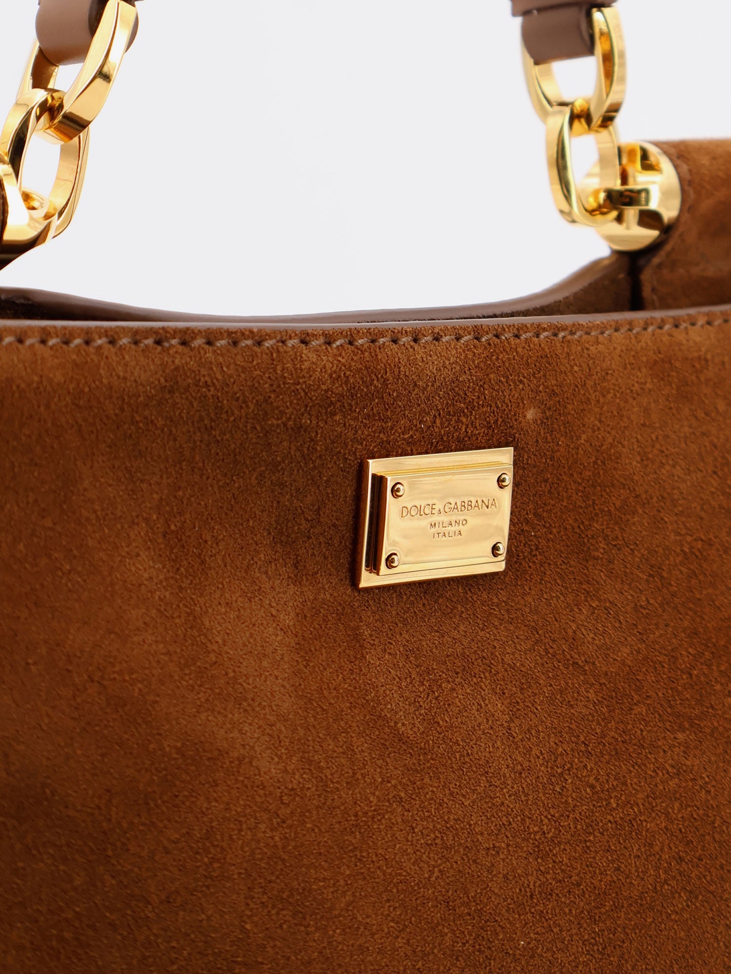Dolce & Gabbana Women Vittoria Suede Crossbody Bag DOLCE & GABBANA