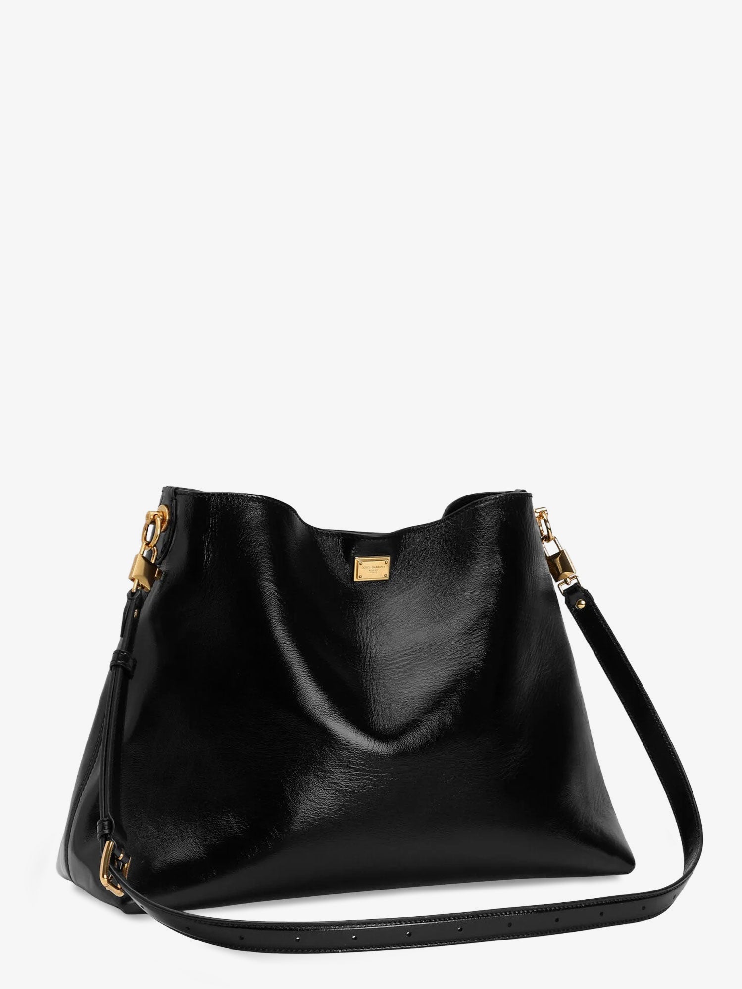 Dolce & Gabbana Women Vittoria Leather Crossbody Bag DOLCE & GABBANA