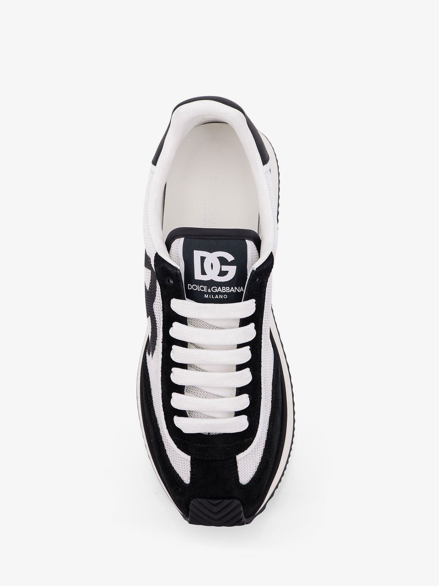 Dolce & Gabbana Men Dg Cushion Sneakers In Nylon With Suede Inserts DOLCE & GABBANA
