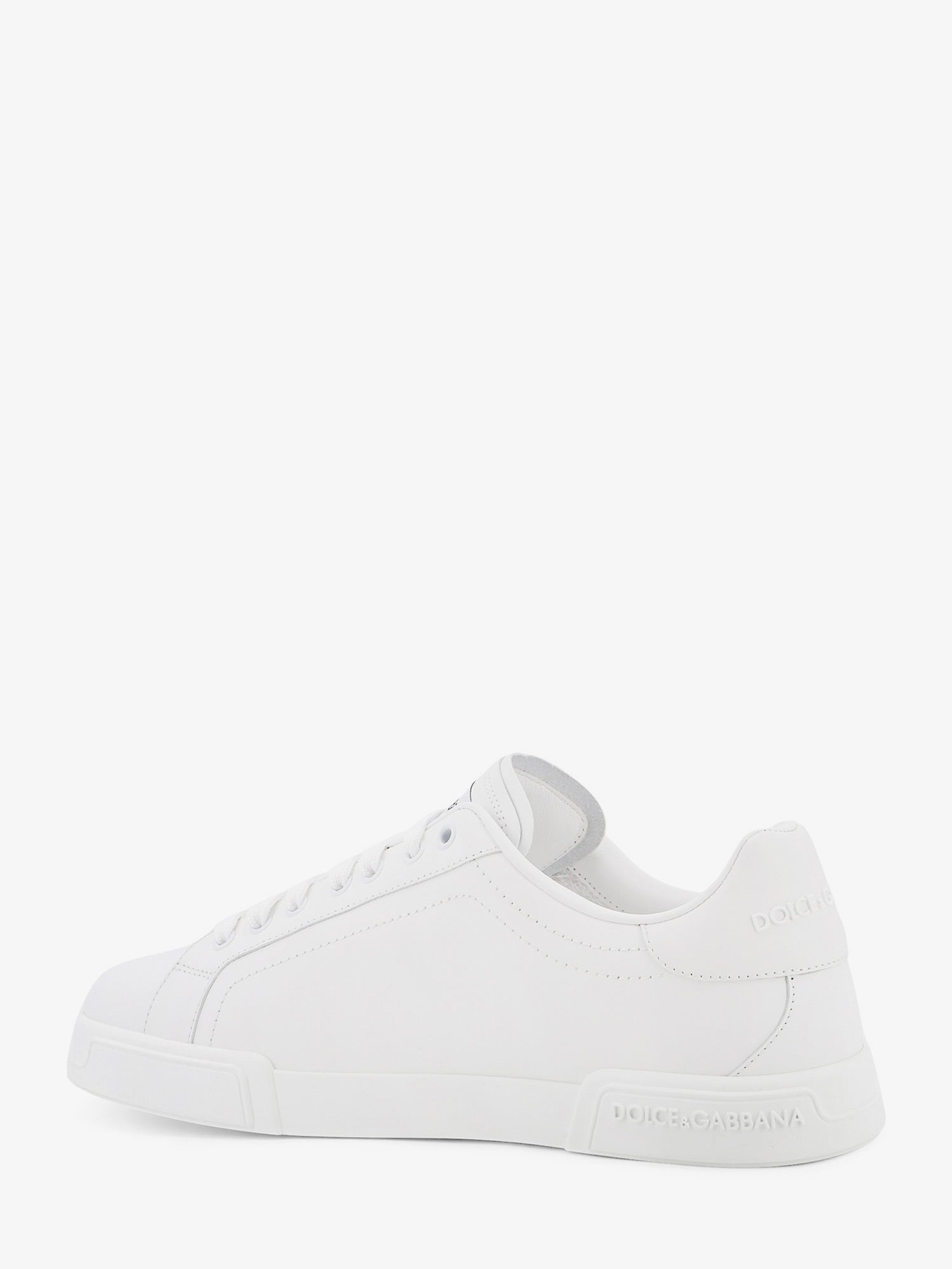 Dolce & Gabbana Men Portofino Leather Sneakers DOLCE & GABBANA