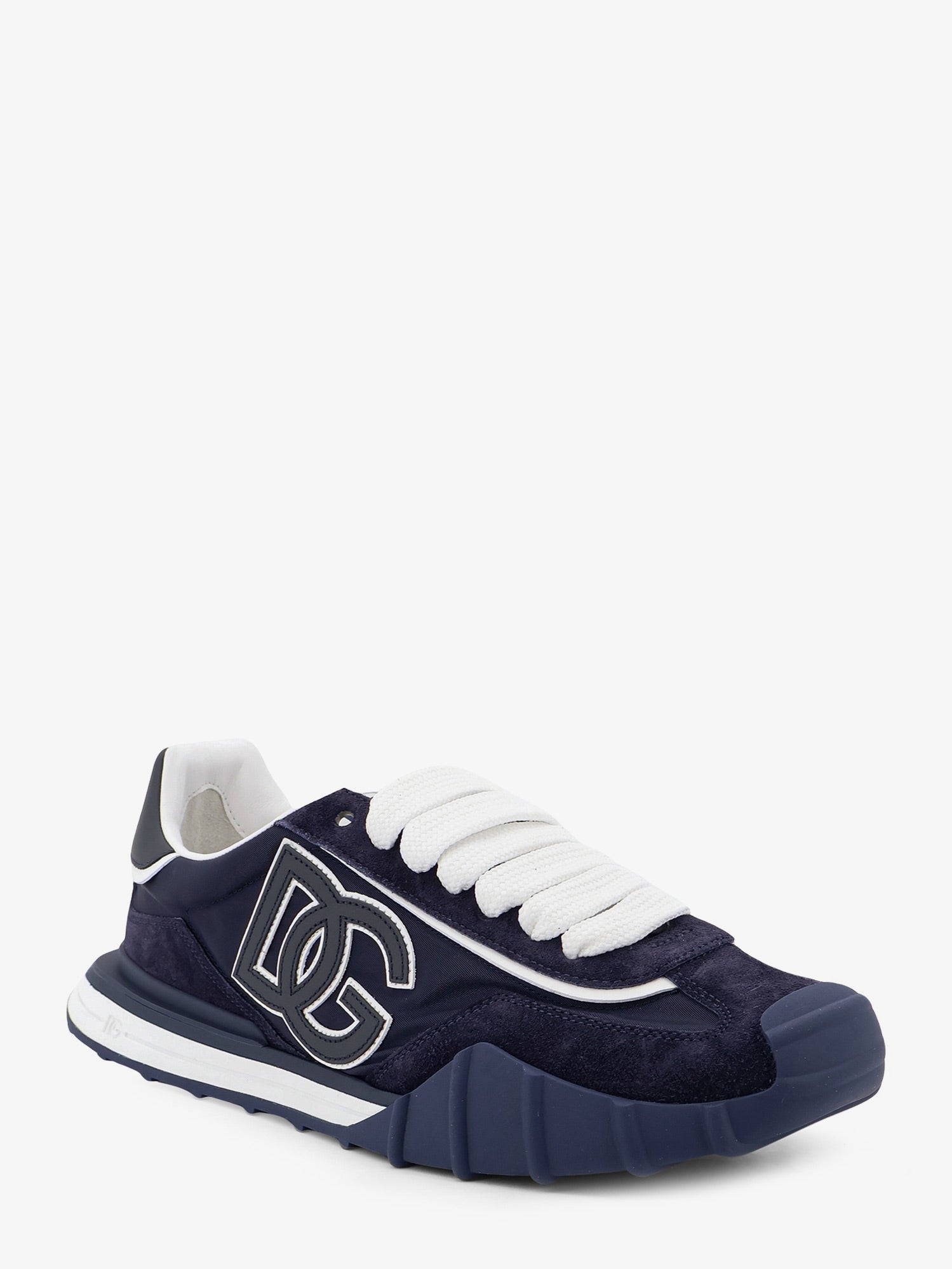 Dolce & Gabbana Men Ny Nylon And Suede Sneakers DOLCE & GABBANA