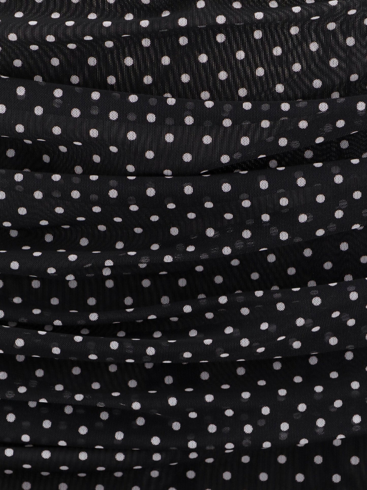 Dolce & Gabbana Women Polka-Dots Dress With Drapery DOLCE & GABBANA