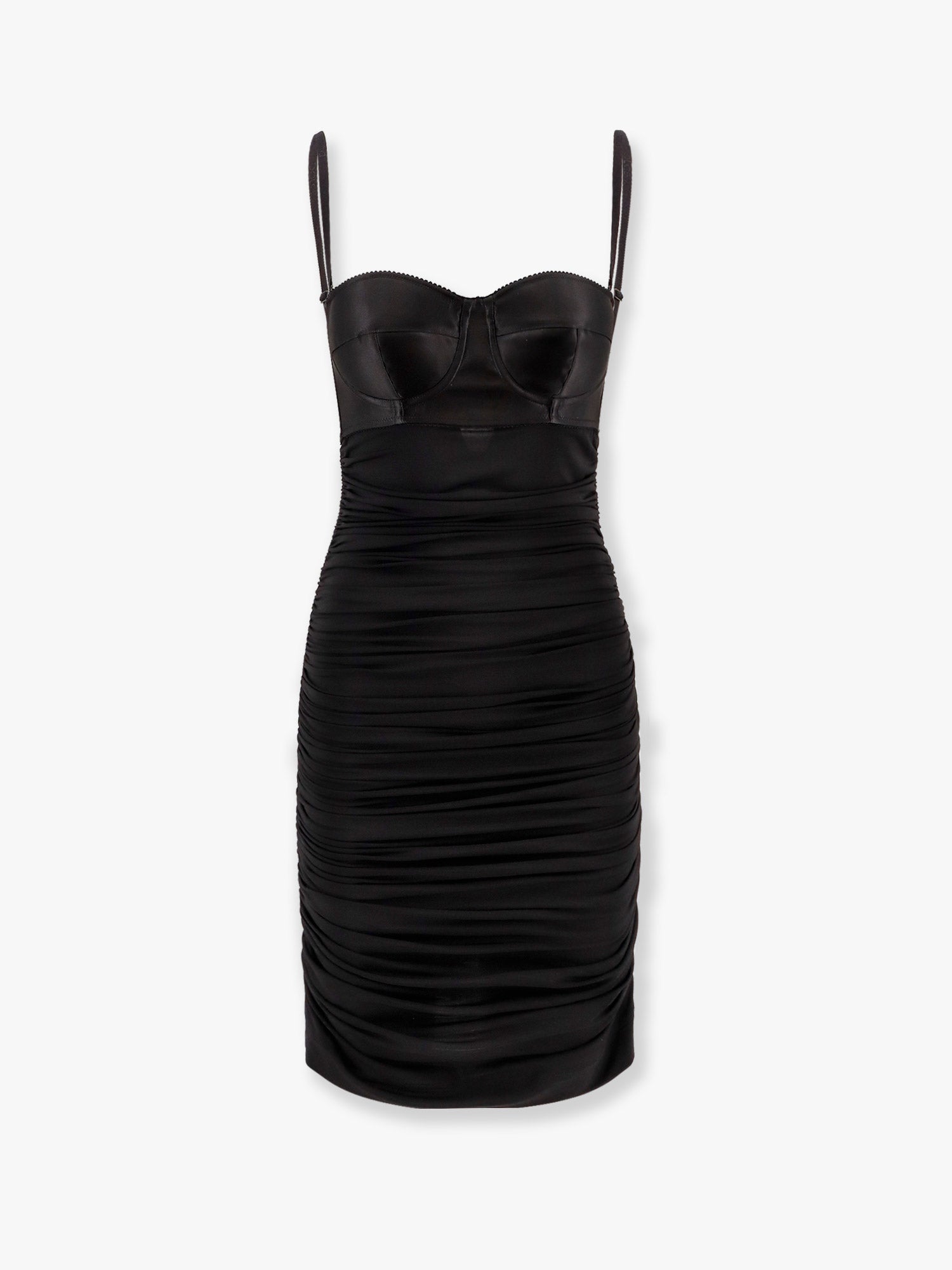 Dolce & Gabbana Women Viscose Blend Dress With Bra Detail DOLCE & GABBANA
