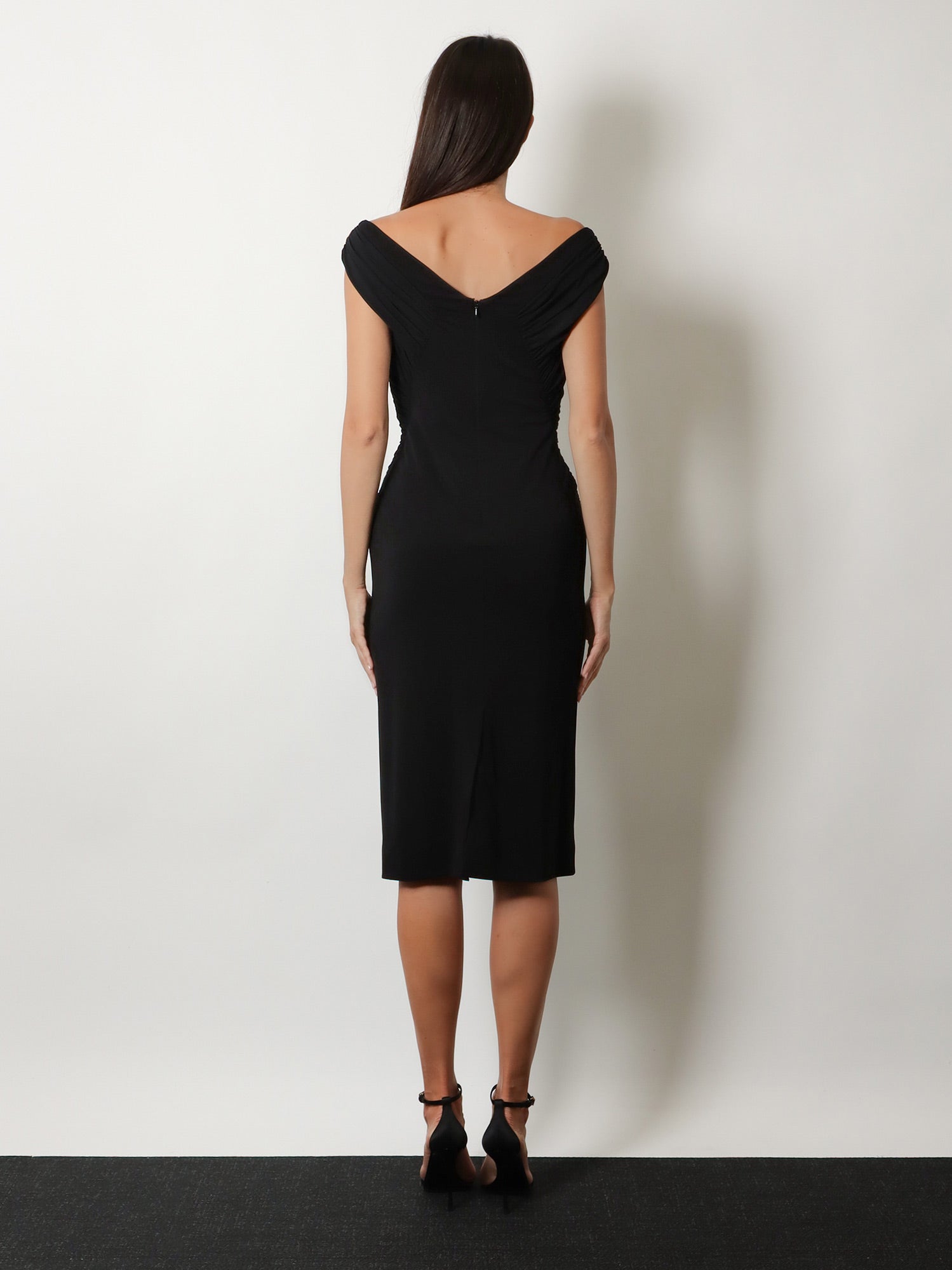 Dolce & Gabbana Women Fitted Organzino Crãªpe Dress DOLCE & GABBANA
