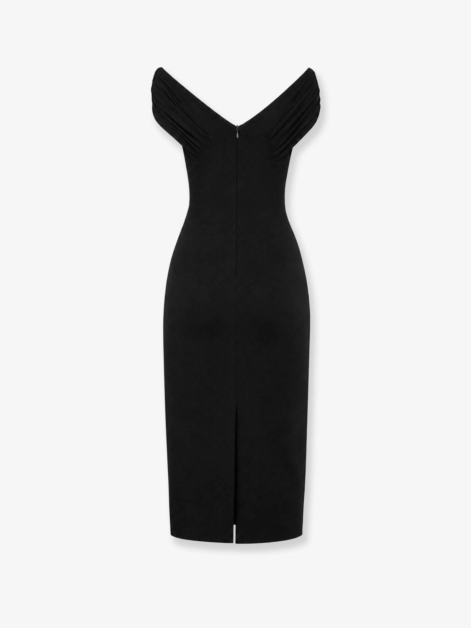 Dolce & Gabbana Women Fitted Organzino Crãªpe Dress DOLCE & GABBANA