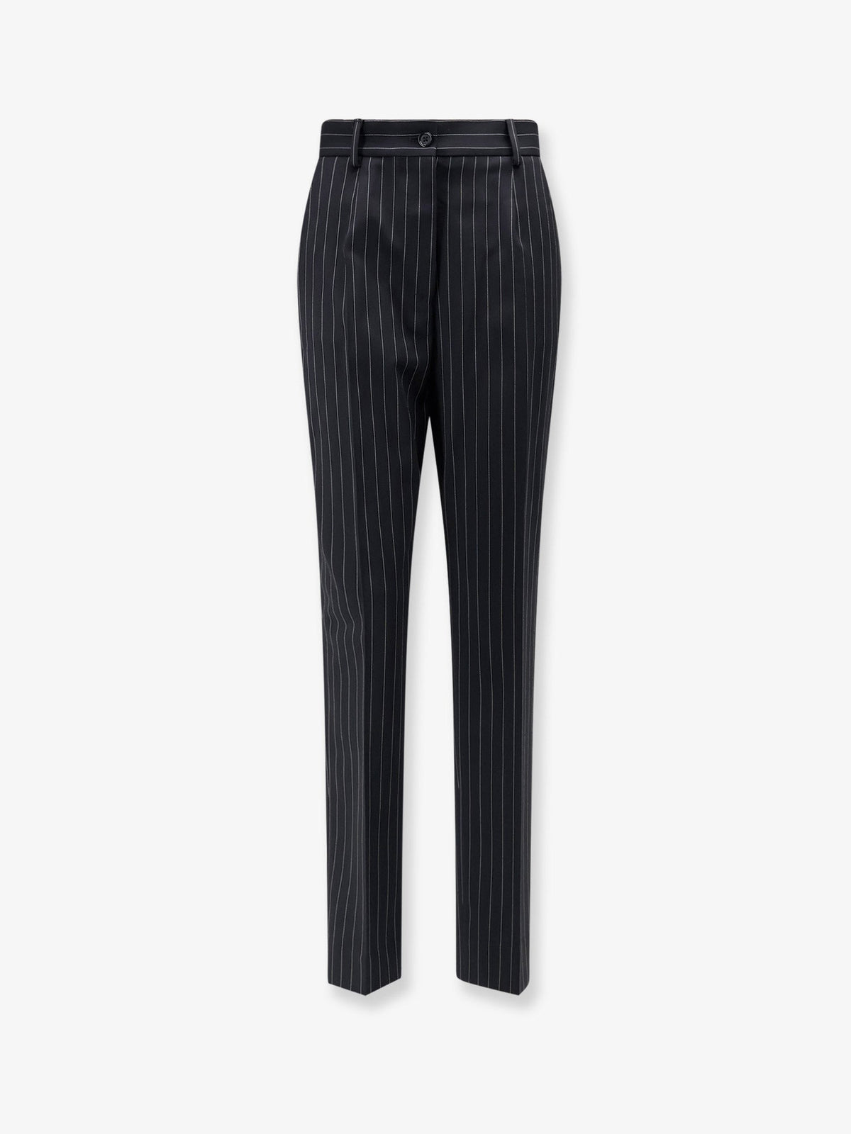 Dolce & Gabbana Women Pinstriped Stretch Wool Trousers DOLCE & GABBANA