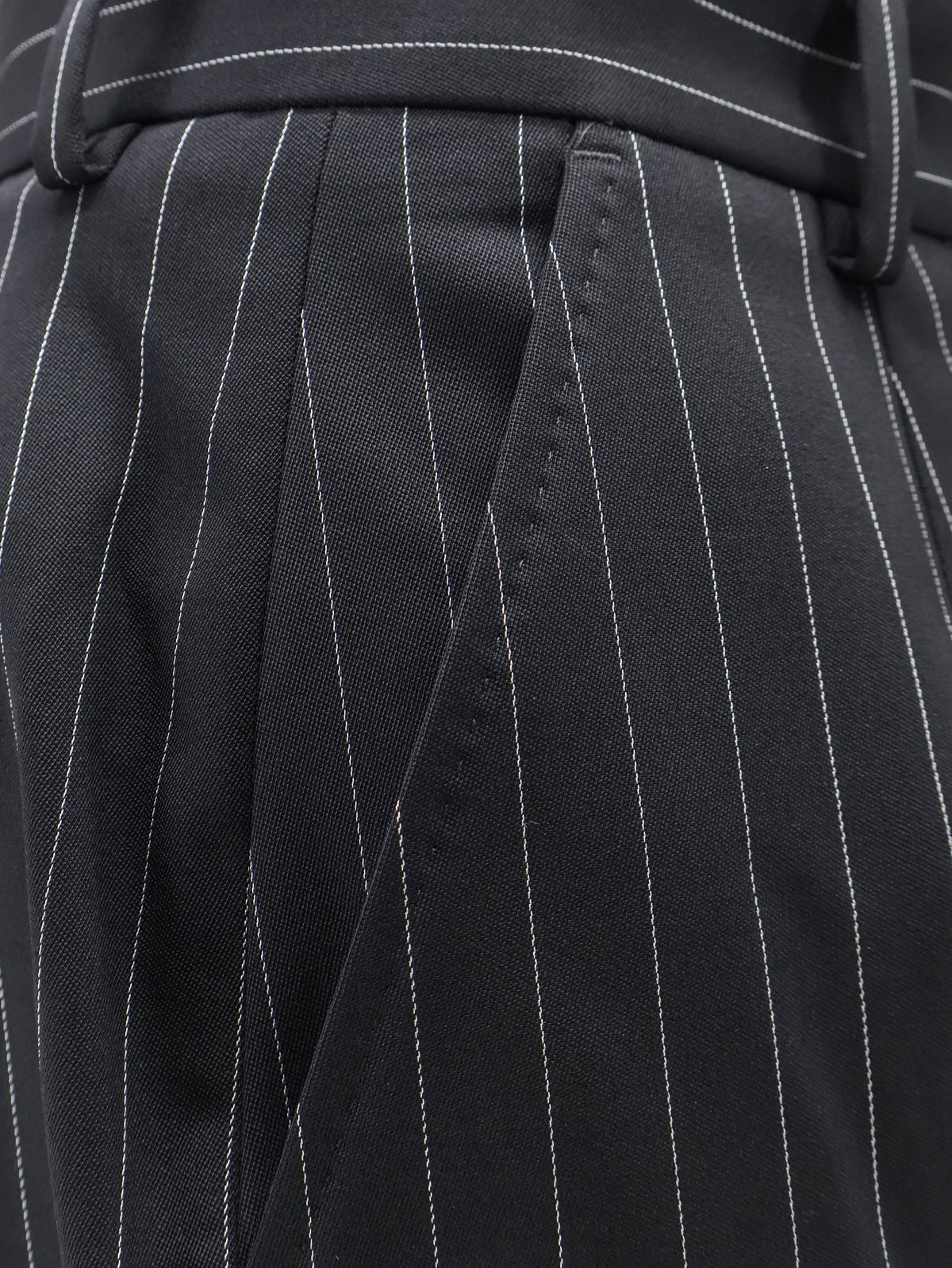 Dolce & Gabbana Women Pinstriped Stretch Wool Trousers DOLCE & GABBANA