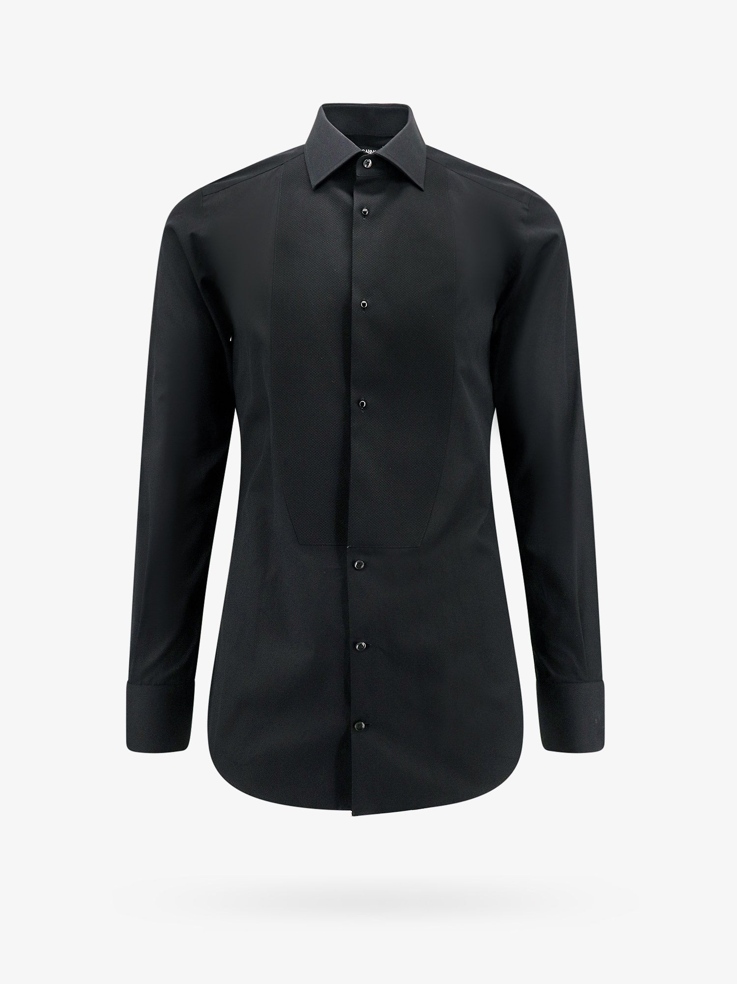 Dolce & Gabbana Men Gold Cotton Shirt DOLCE & GABBANA