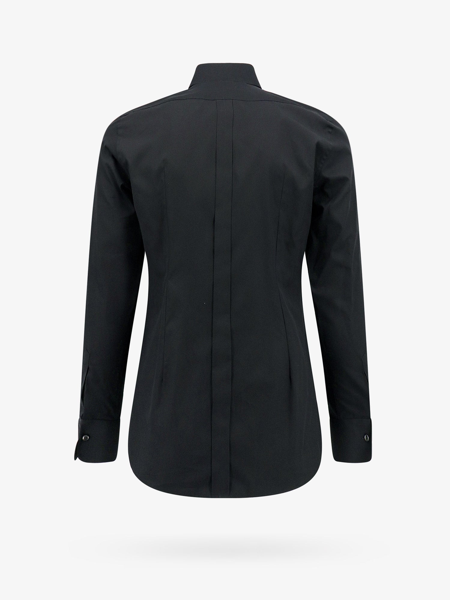 Dolce & Gabbana Men Gold Cotton Shirt DOLCE & GABBANA