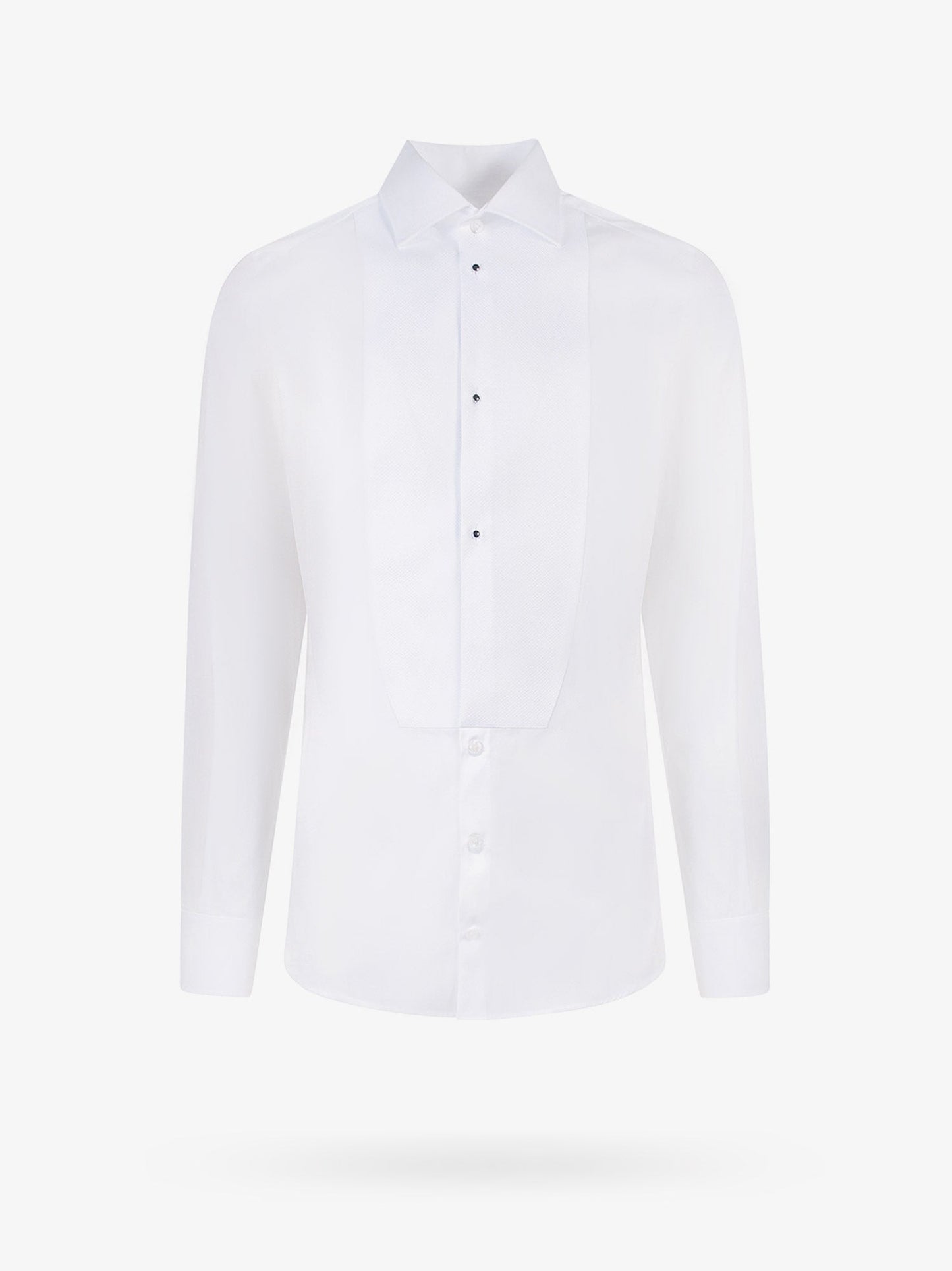 Dolce & Gabbana Men Gold Cotton Shirt DOLCE & GABBANA