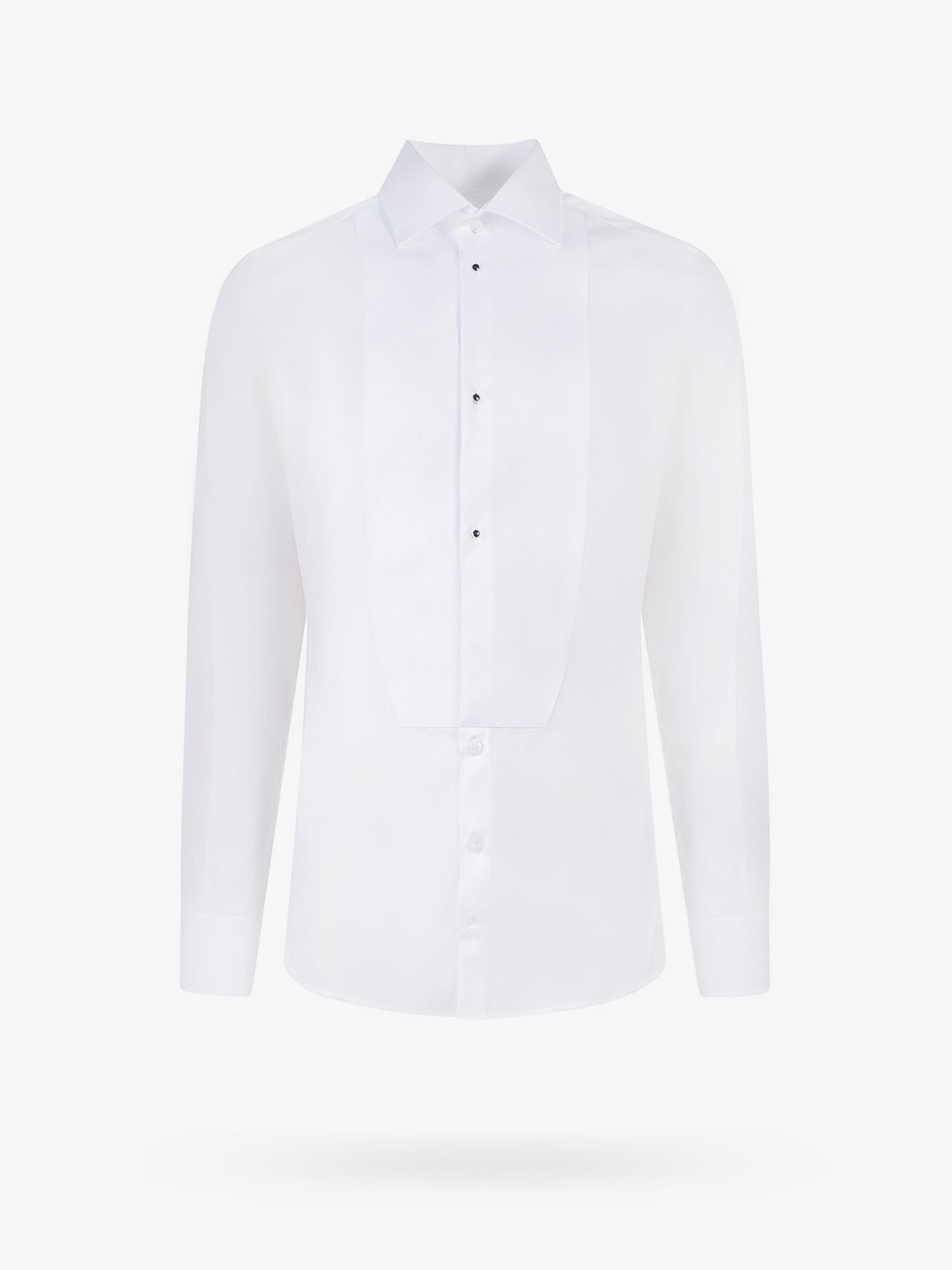 Dolce & Gabbana Men Gold Cotton Shirt DOLCE & GABBANA