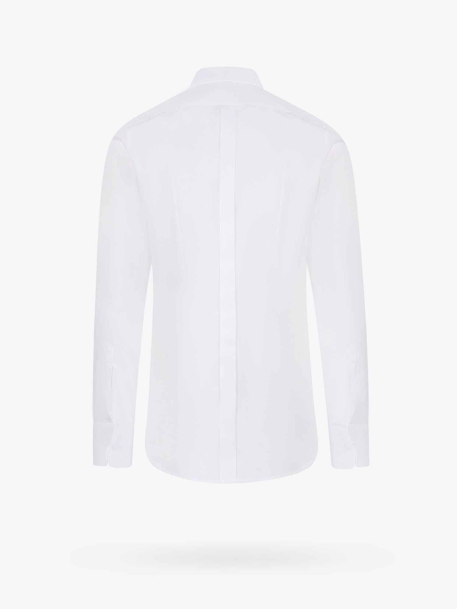 Dolce & Gabbana Men Gold Cotton Shirt DOLCE & GABBANA