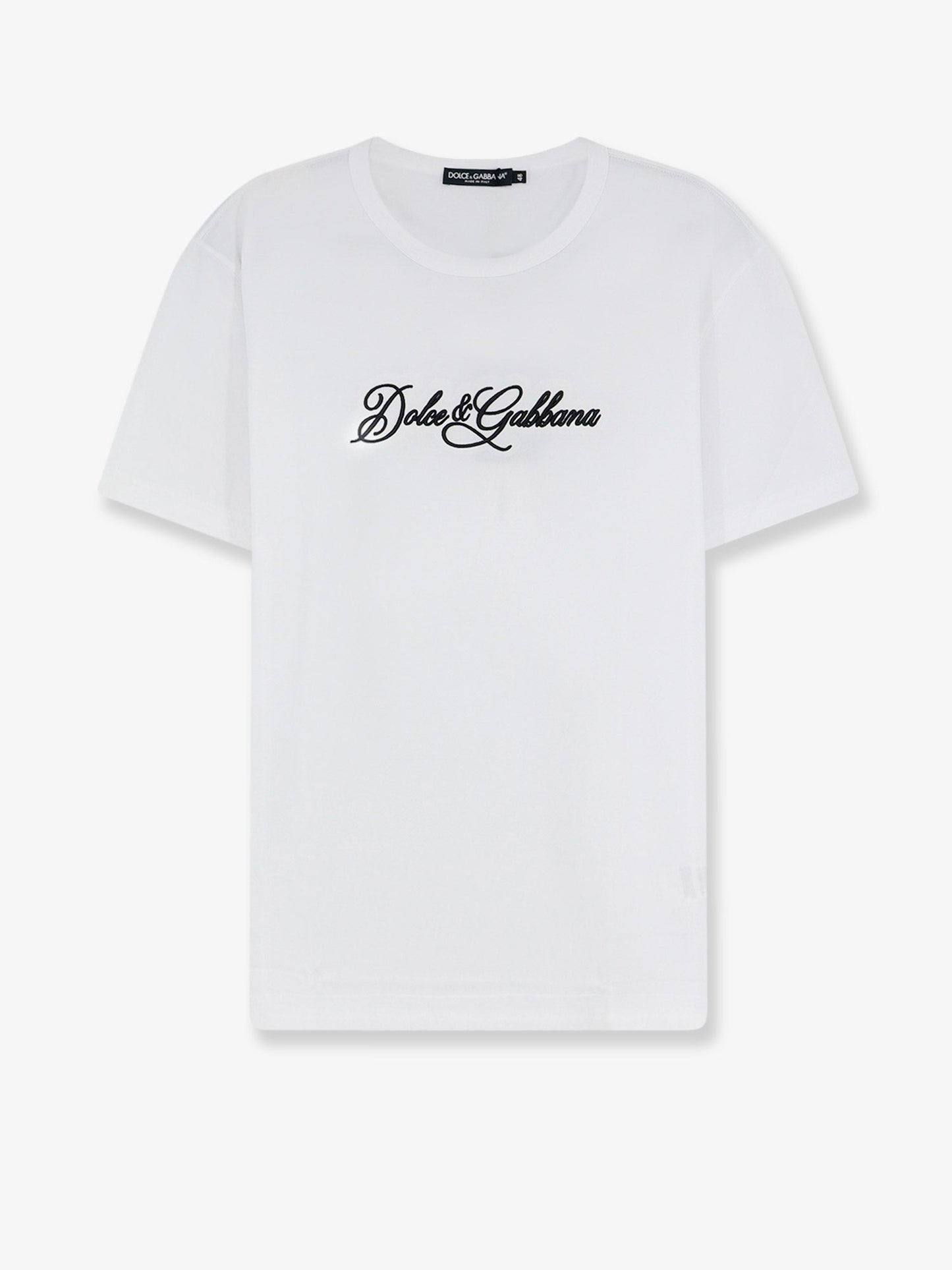 Dolce & Gabbana Men Cotton T-Shirt With Logo