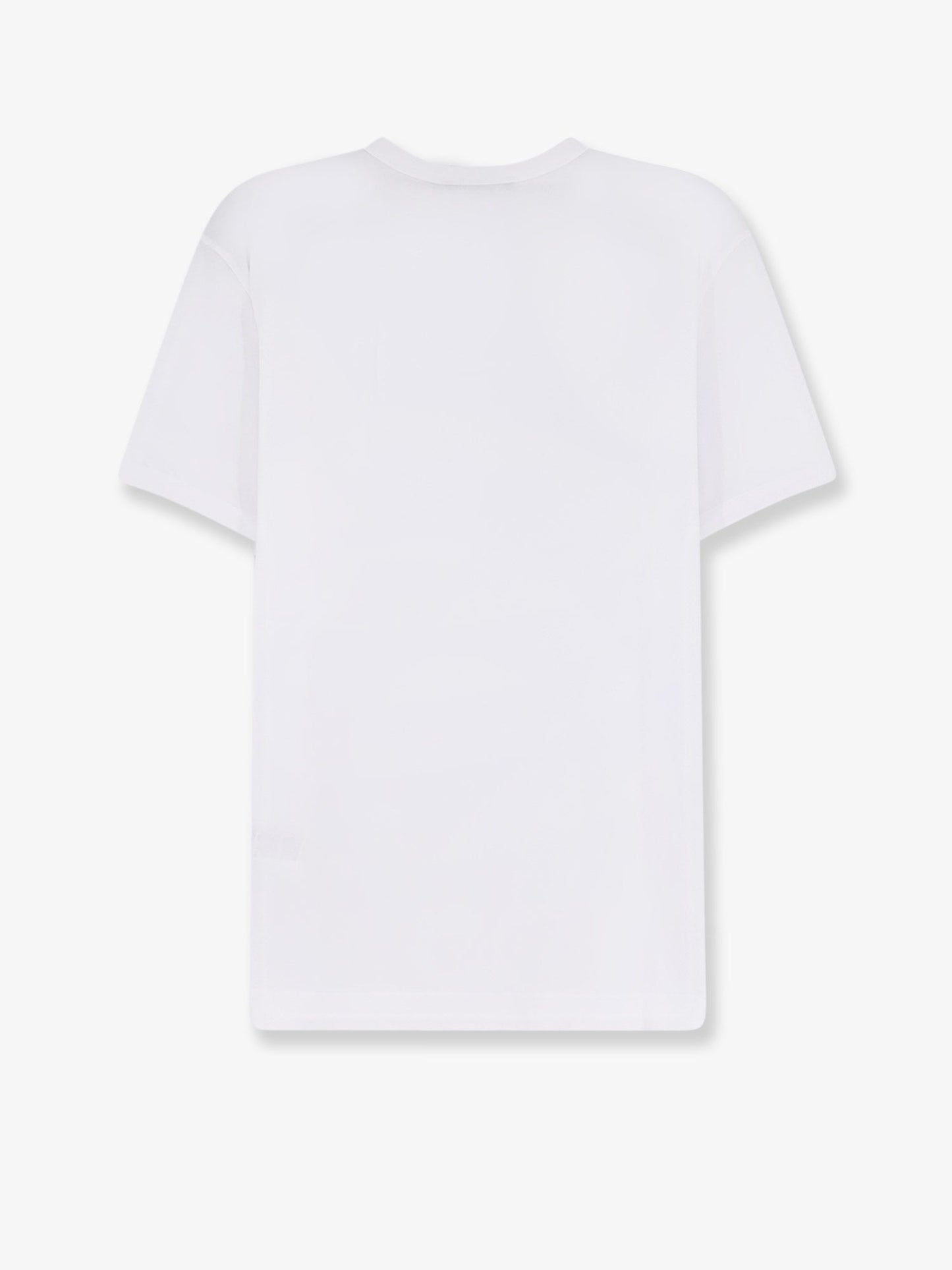 Dolce & Gabbana Men Cotton T-Shirt With Patch Logo On The Front DOLCE & GABBANA