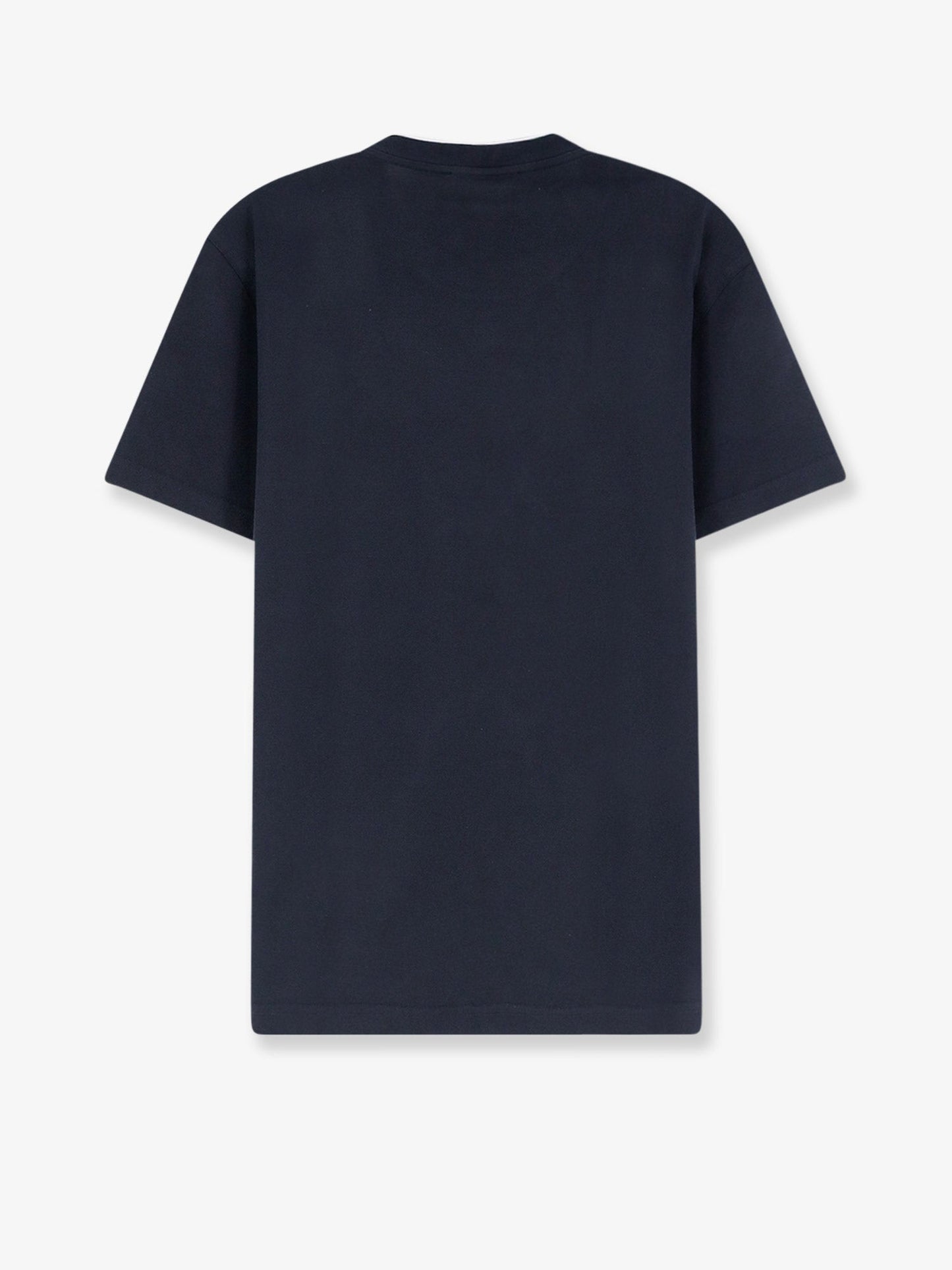 Dolce & Gabbana Men Cotton T-Shirt With Contrasting Profile