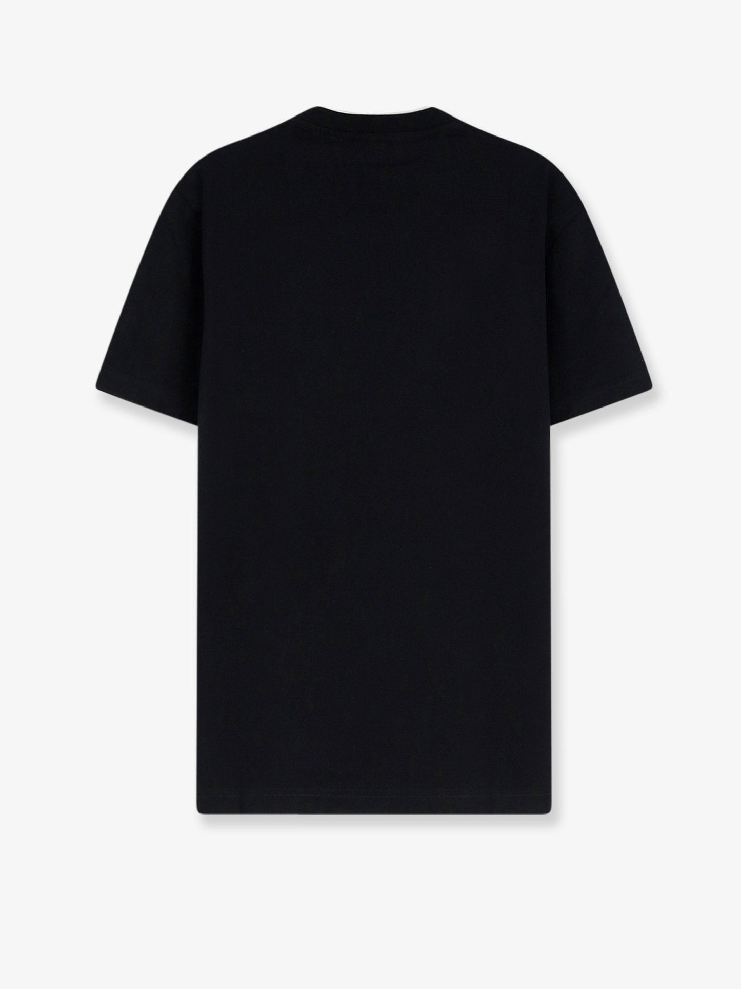 Dolce & Gabbana Men Cotton T-Shirt With Contrasting Profile