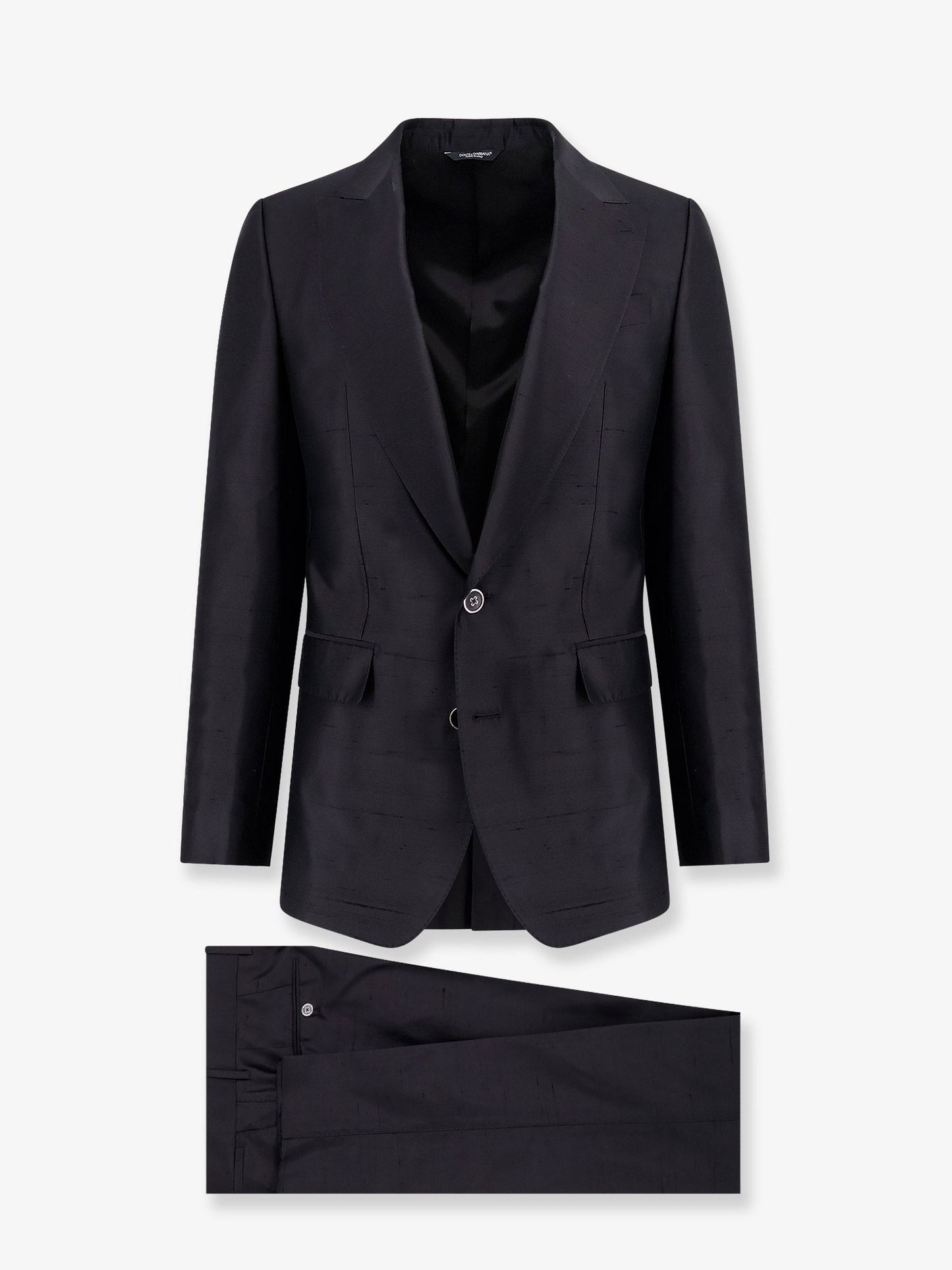 Dolce & Gabbana Men Sicilia Light Silk Shantung Suit DOLCE & GABBANA