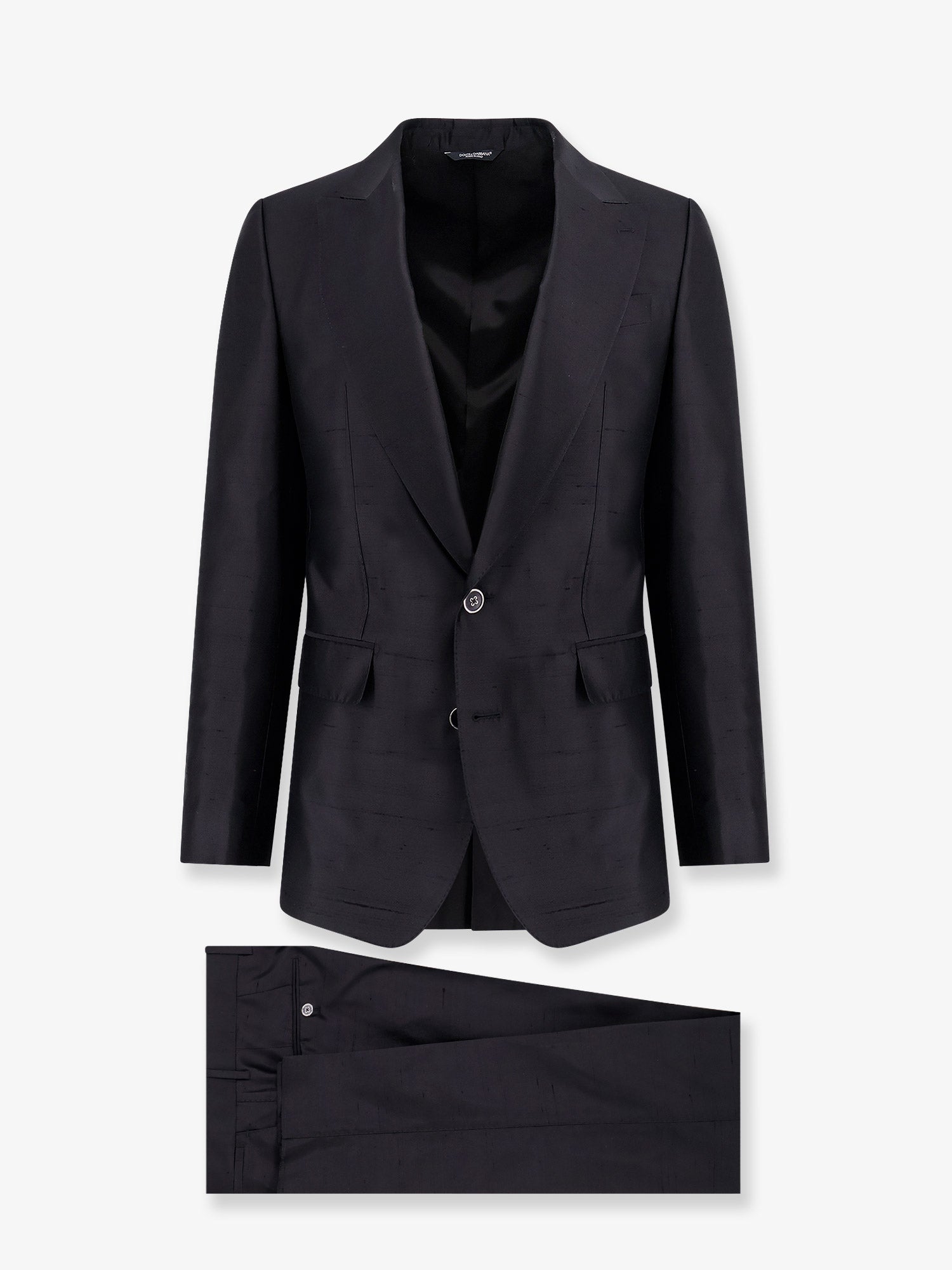 Dolce & Gabbana Men Sicilia Light Silk Shantung Suit DOLCE & GABBANA