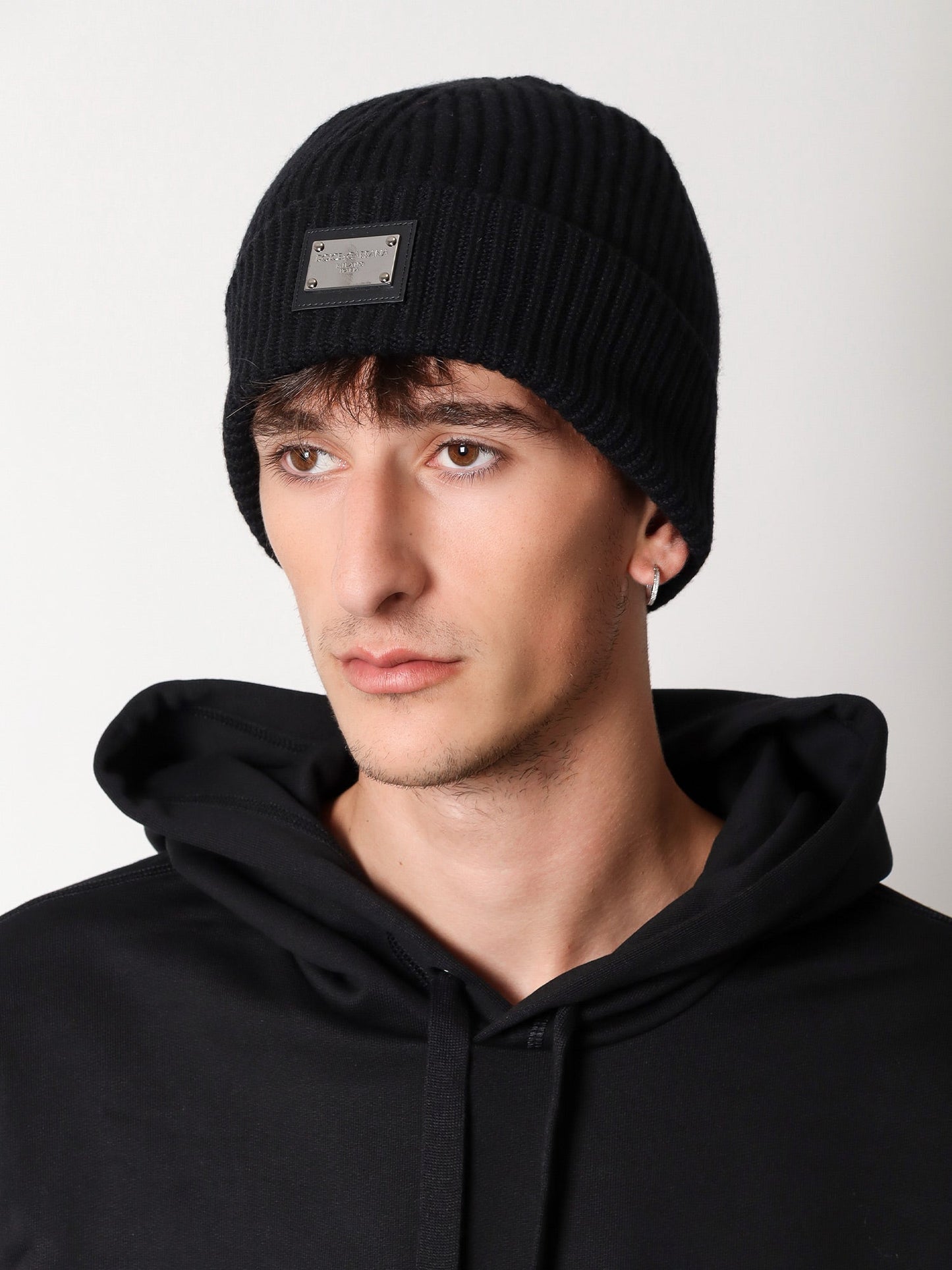 Dolce & Gabbana Men Wool And Cashmere Hat DOLCE & GABBANA
