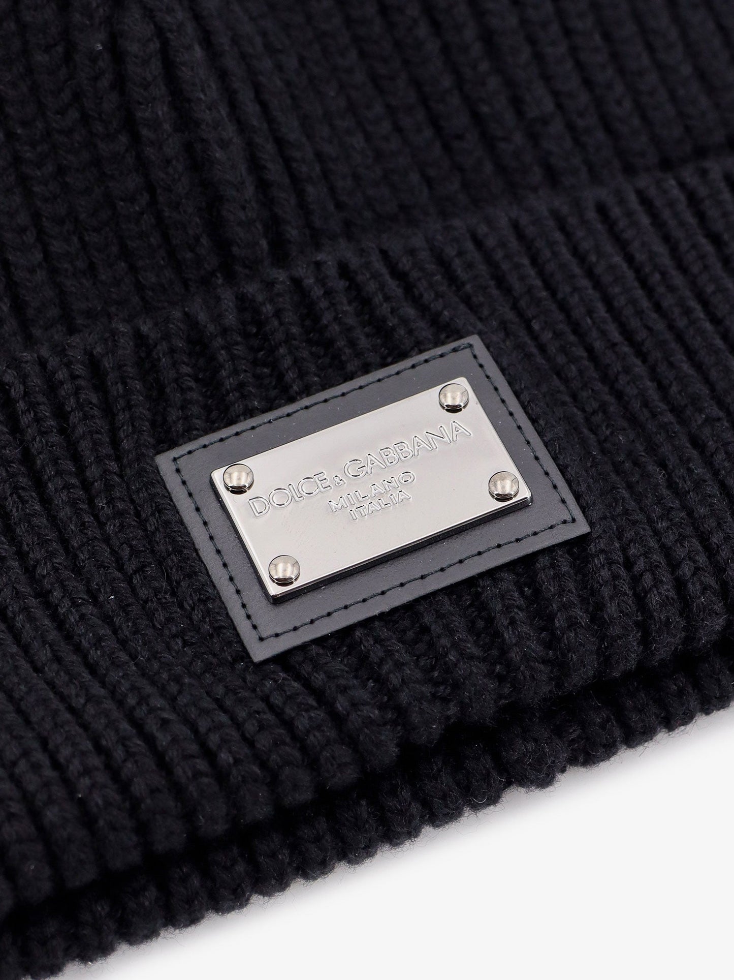 Dolce & Gabbana Men Wool And Cashmere Hat DOLCE & GABBANA