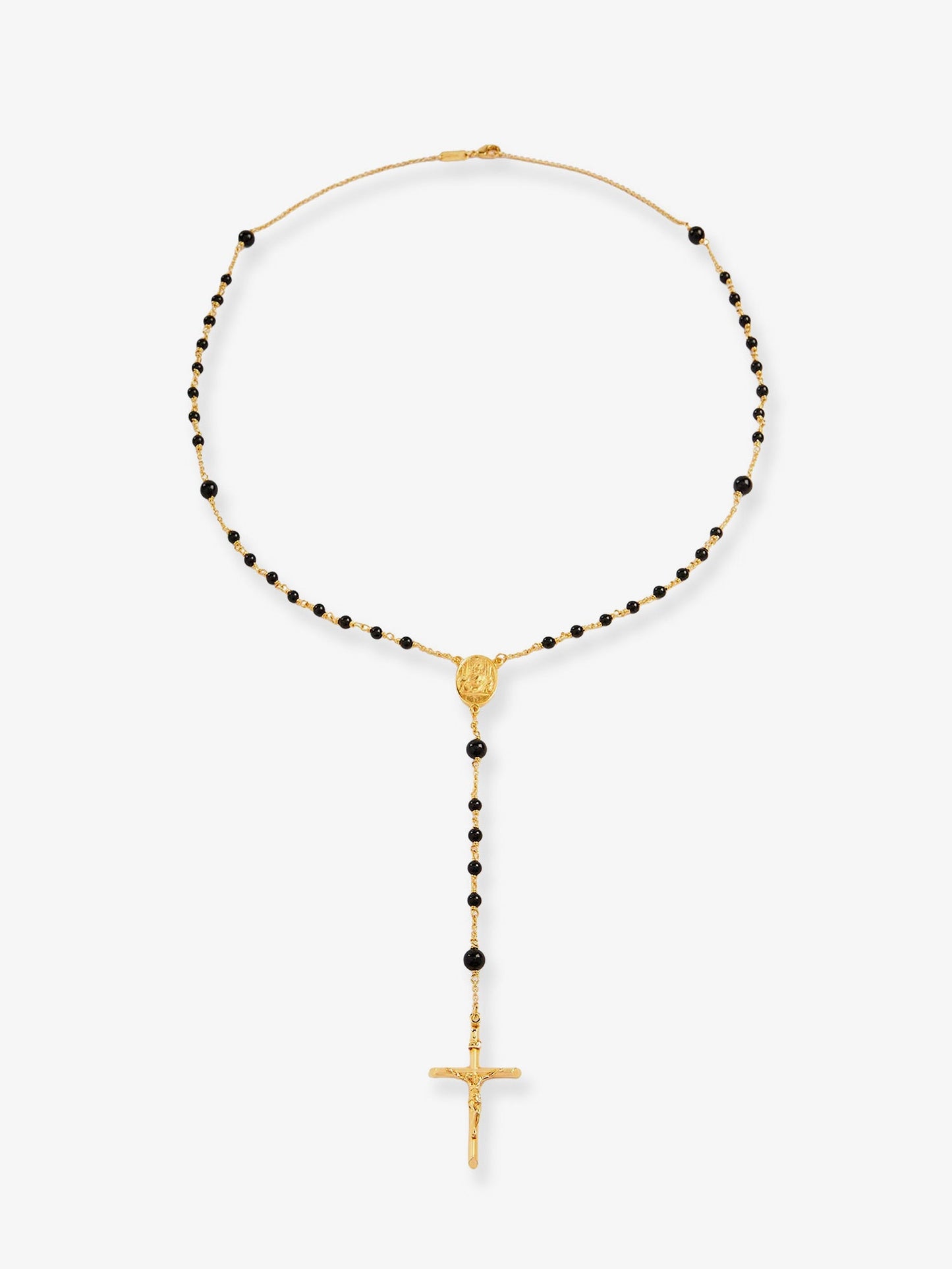 Dolce & Gabbana Women Brass Necklace With Cross DOLCE & GABBANA