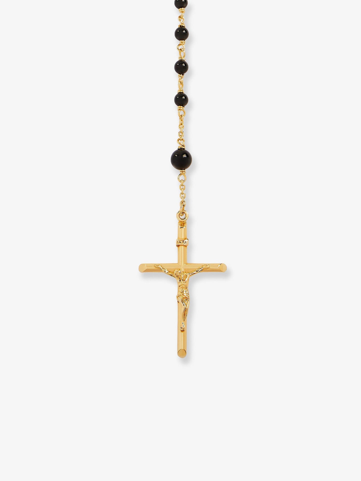 Dolce & Gabbana Women Brass Necklace With Cross DOLCE & GABBANA