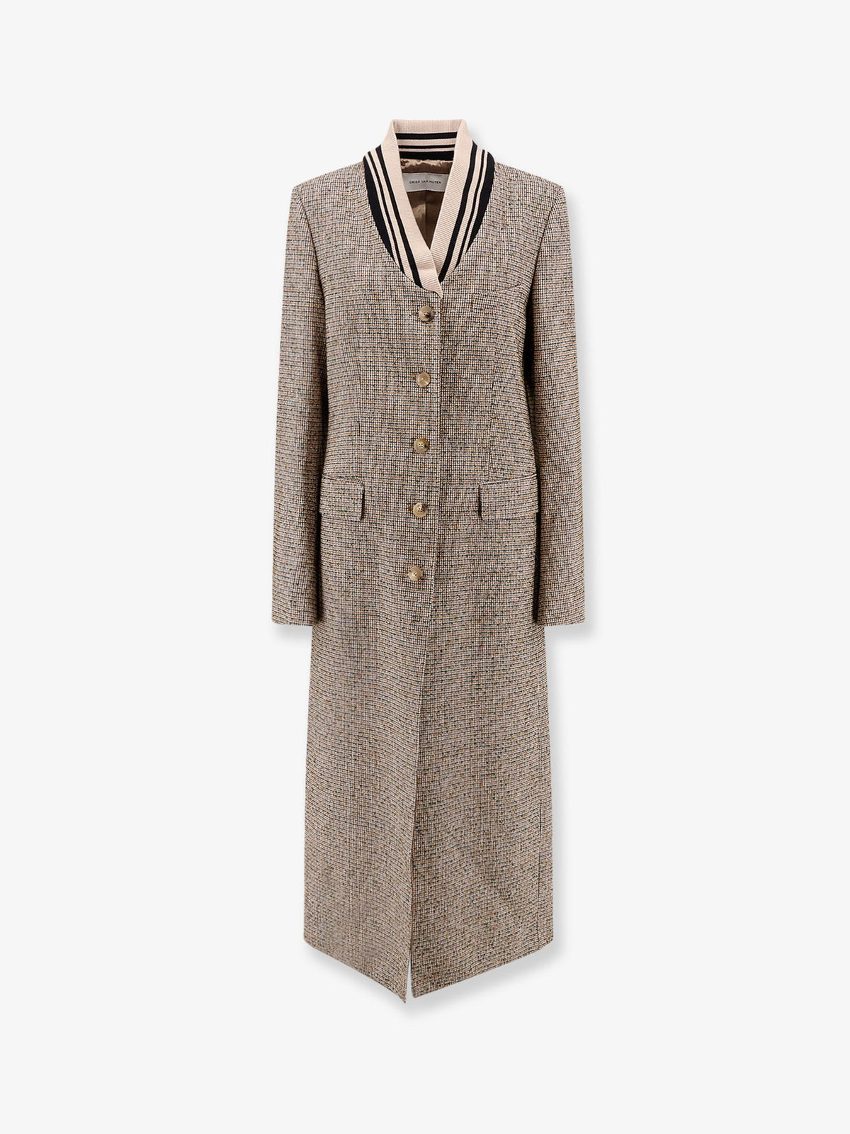 Dries Van Noten Women Ritt Madras Cotton Blend Coat DRIES VAN NOTEN