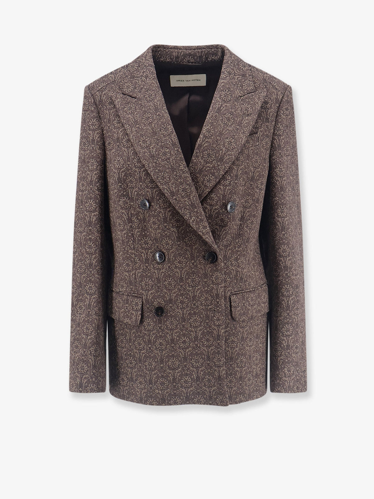 Dries Van Noten Women Barrysta Wool And Cotton Blazer DRIES VAN NOTEN