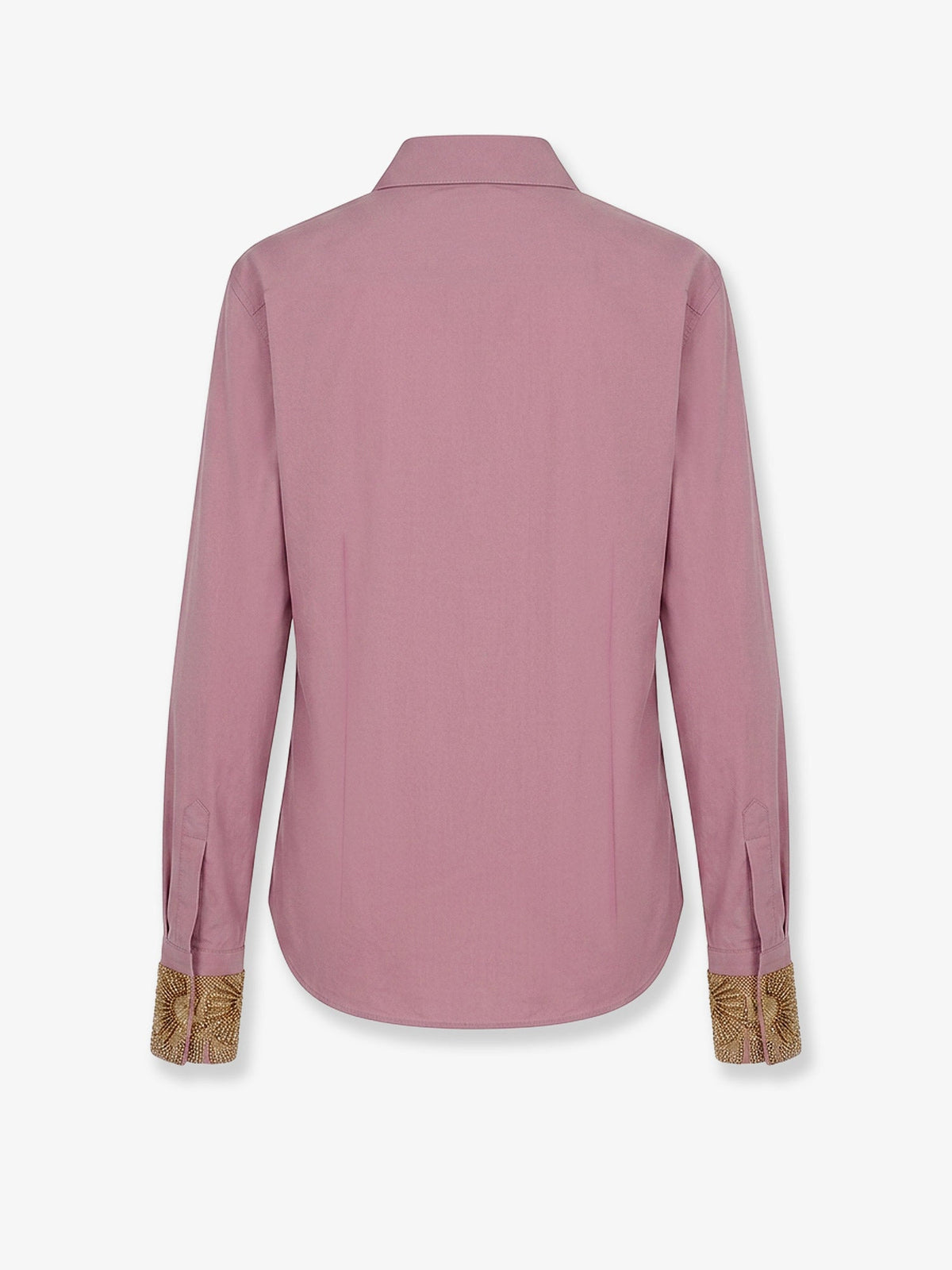 Dries Van Noten Women Chloris Cotton Shirt With Embroiders Cuffs DRIES VAN NOTEN