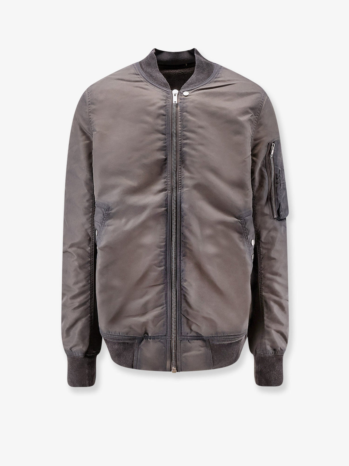 Drkshdw Men Classic Flight Bomber Jacket With Washed-Out Effect DRKSHDW