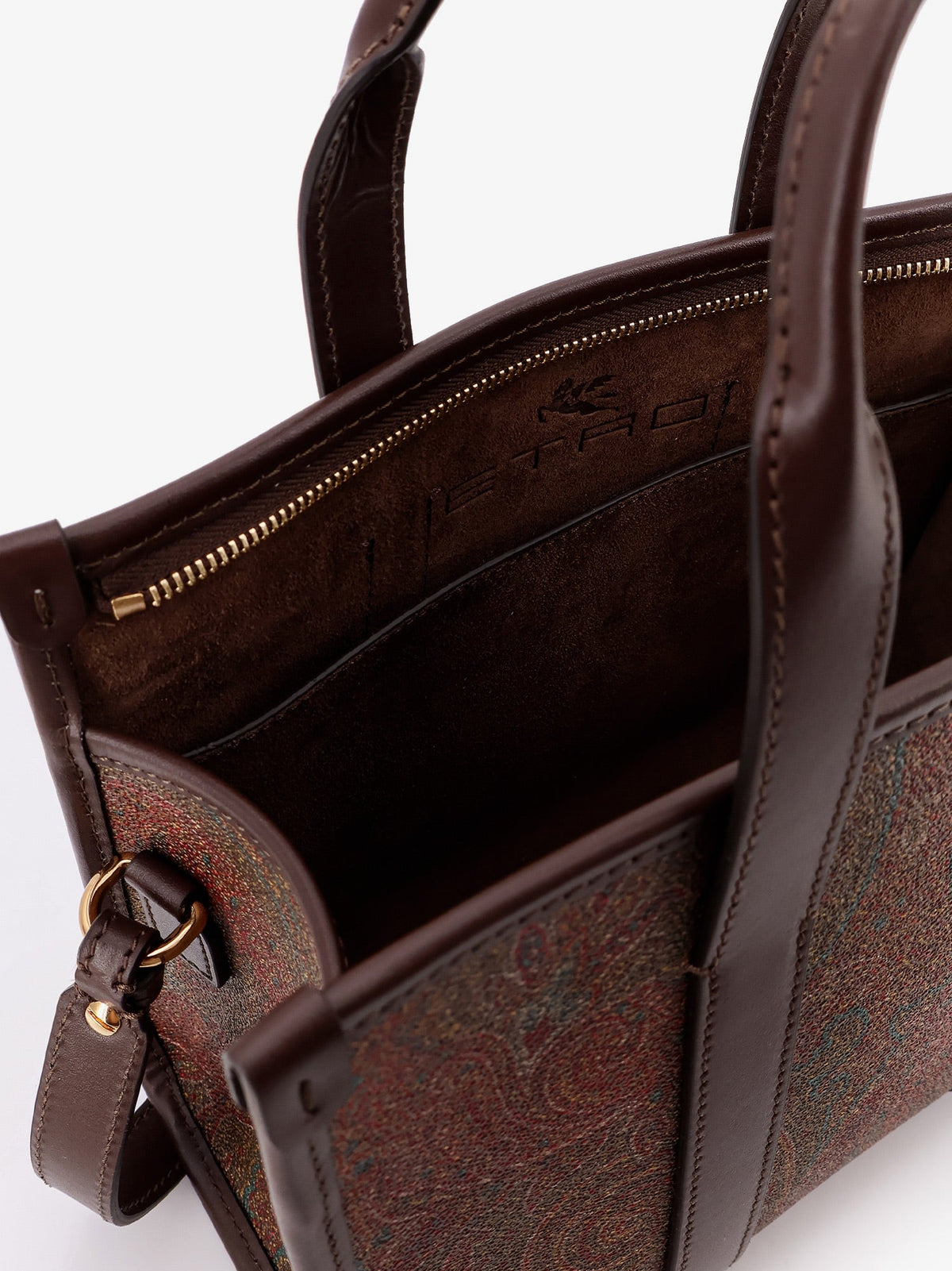 Etro Women Arnica S Paisley Fabric Handbag With Shoulder Strap ETRO