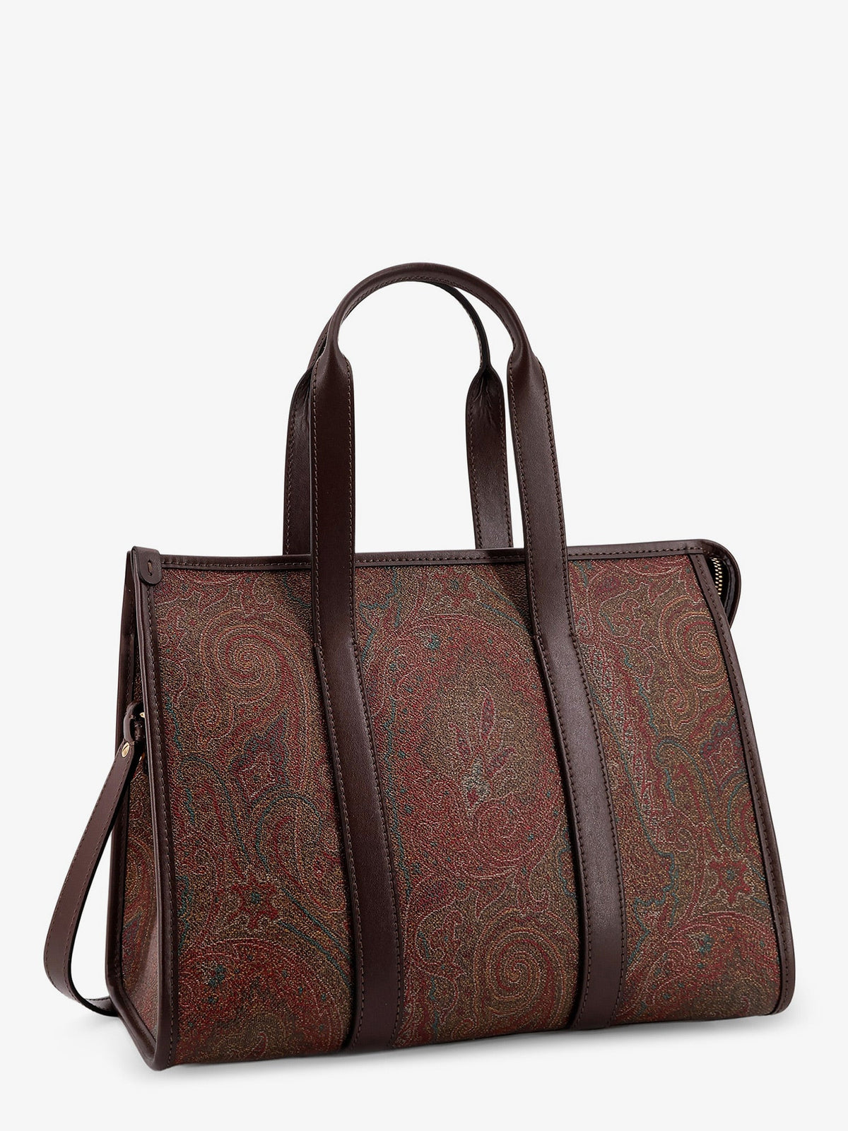 Etro Women Arnica M Paisley Fabric Handbag ETRO