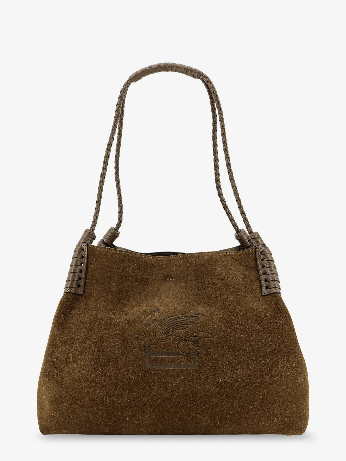 Etro Women Libra S Arnica Suede Shopping Bag ETRO