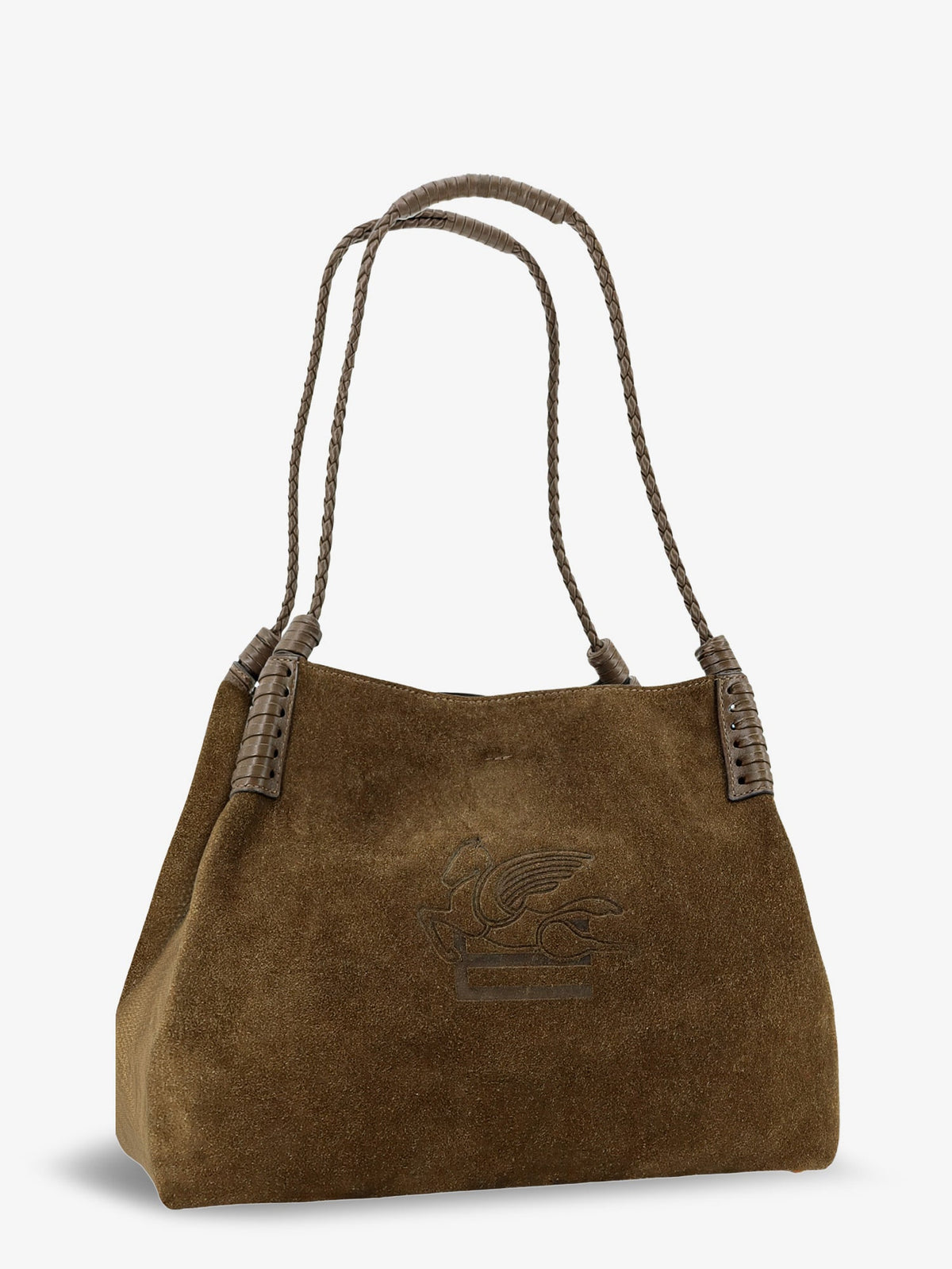 Etro Women Libra S Arnica Suede Shopping Bag ETRO
