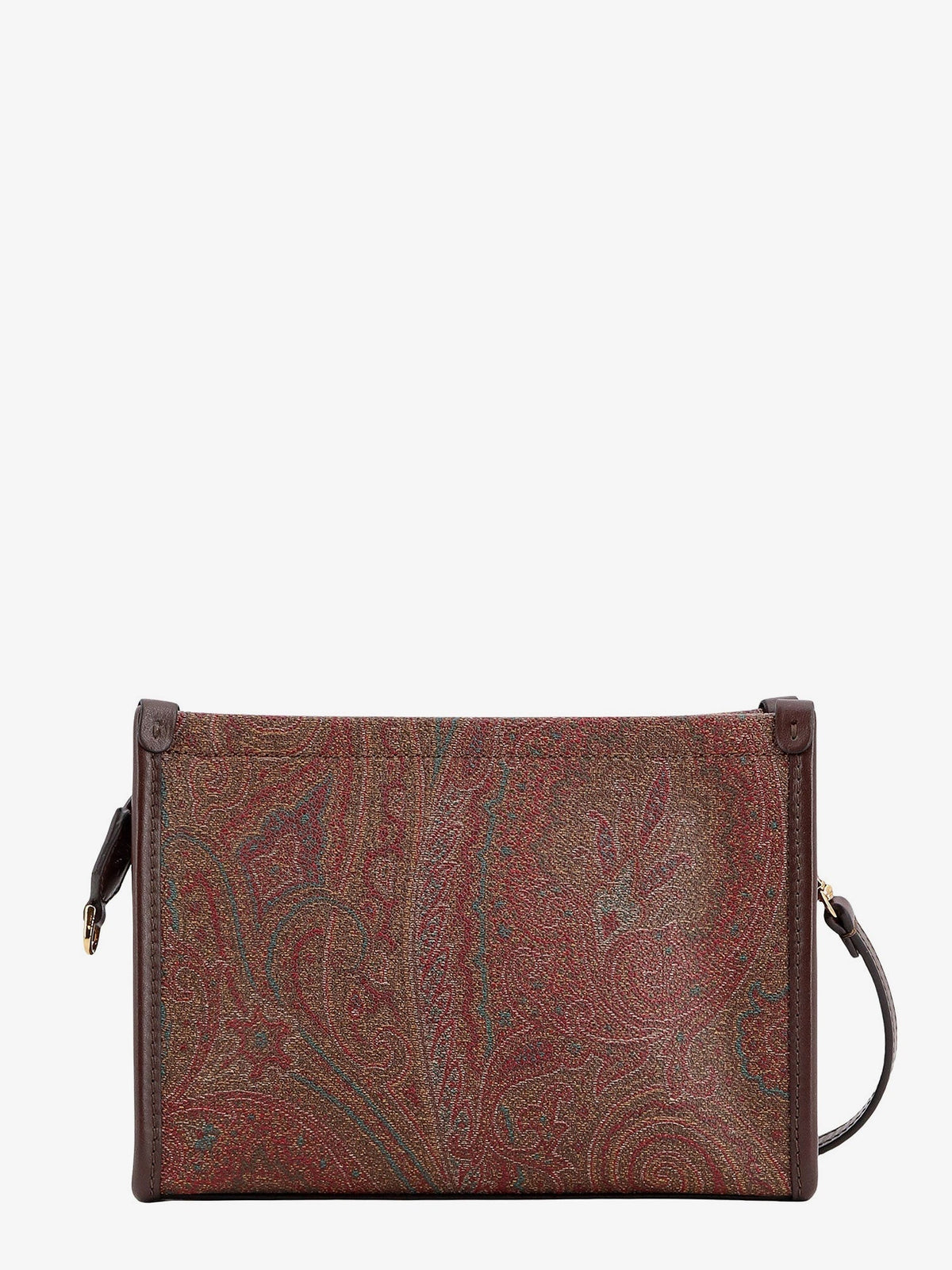 Etro Women Pegaso Arnica Paisley Fabric Pouch ETRO
