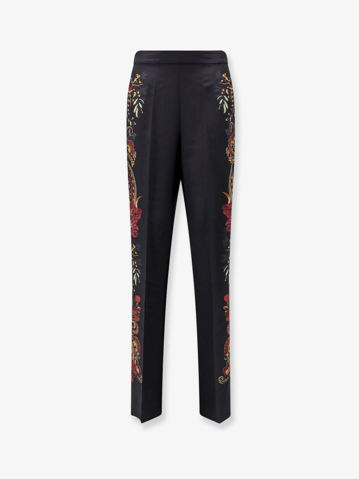 Etro Women Silk Trousers With Paisley Pattern ETRO