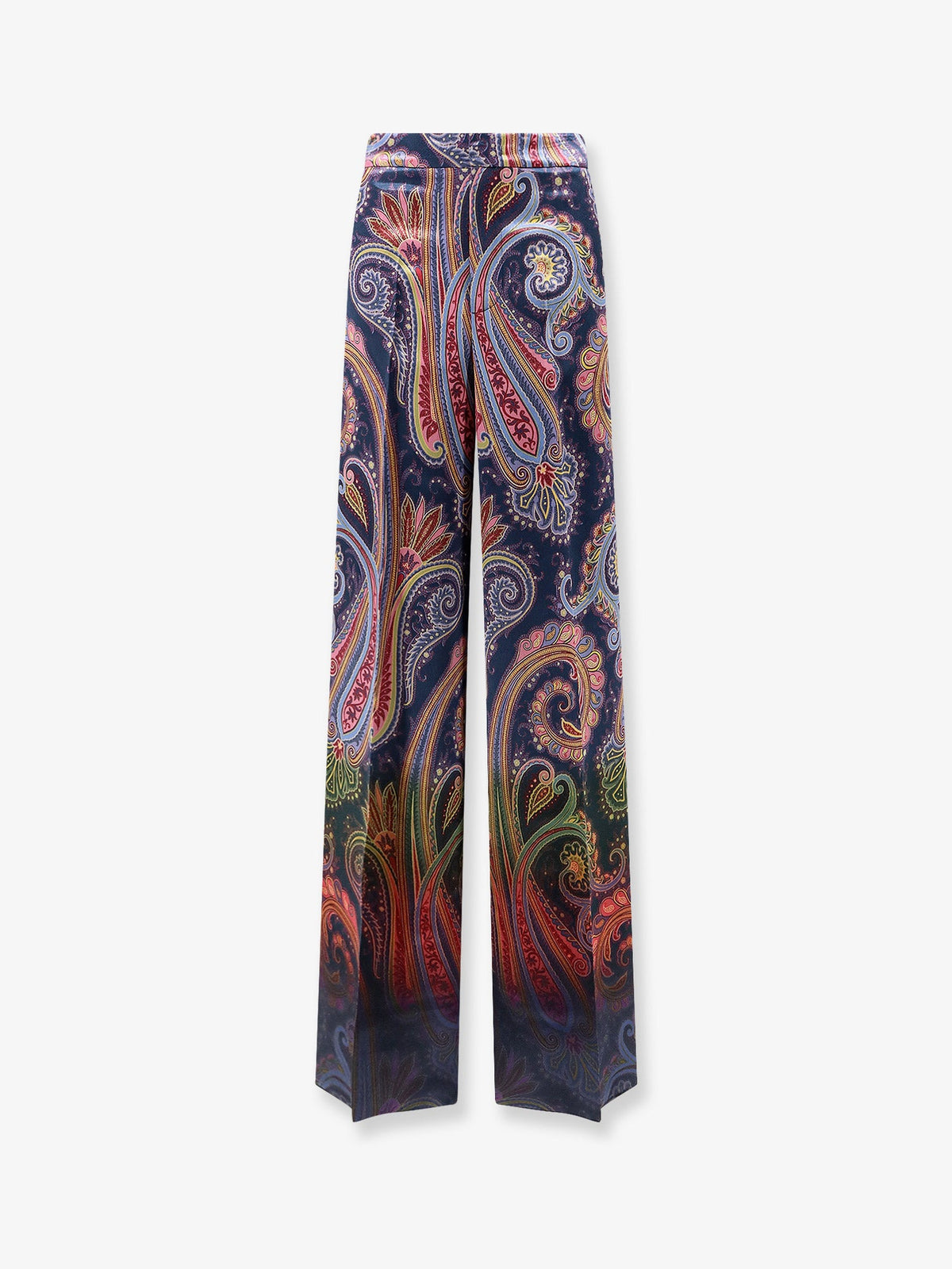 Etro Women Wide-Leg Trousers With Paisley Pattern ETRO
