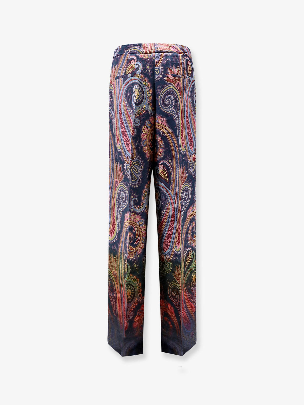 Etro Women Wide-Leg Trousers With Paisley Pattern ETRO